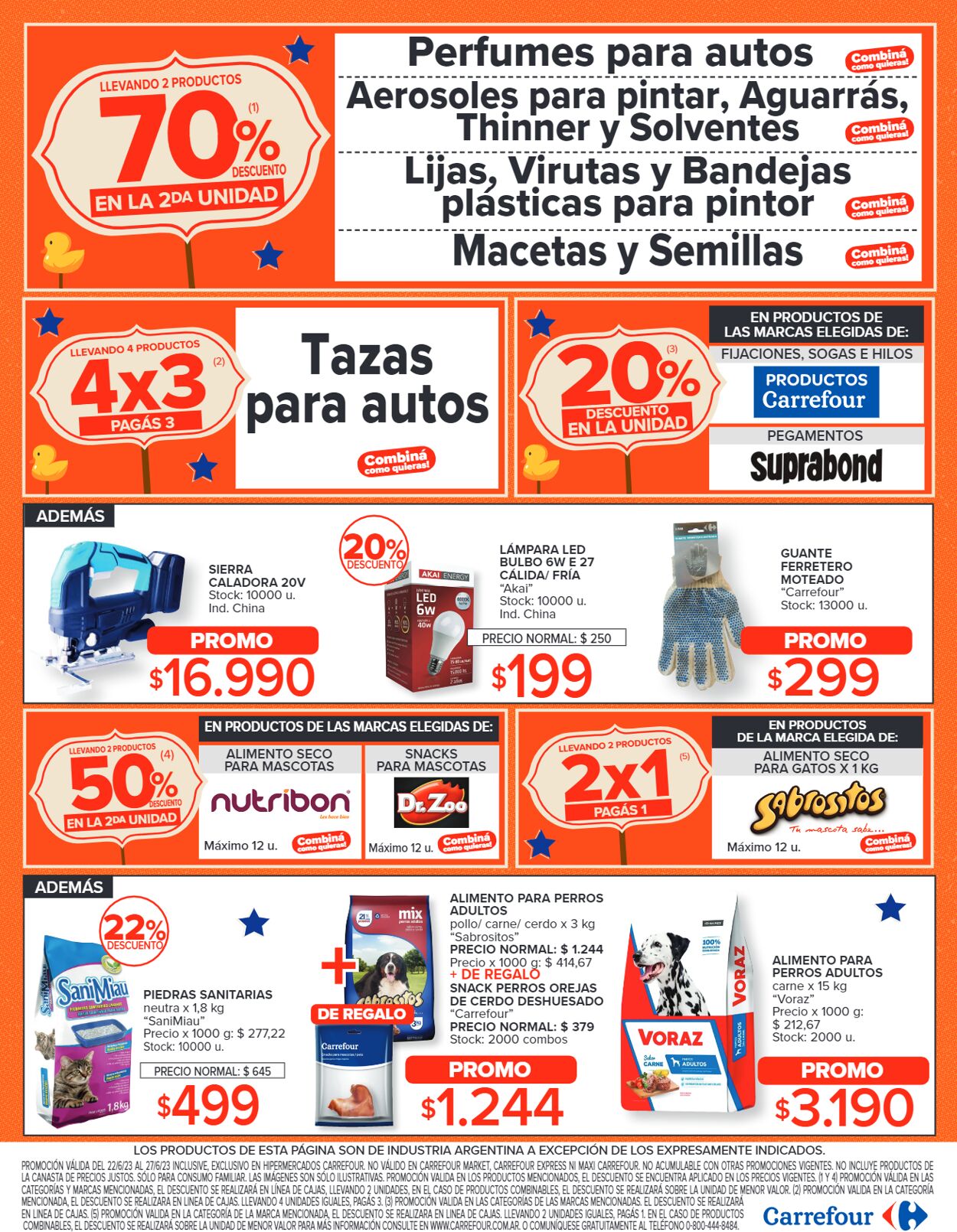 Folleto Carrefour 22.06.2023 - 27.06.2023