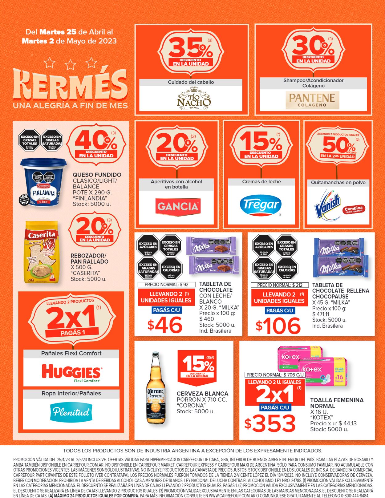 Folleto Carrefour 25.04.2023 - 02.05.2023