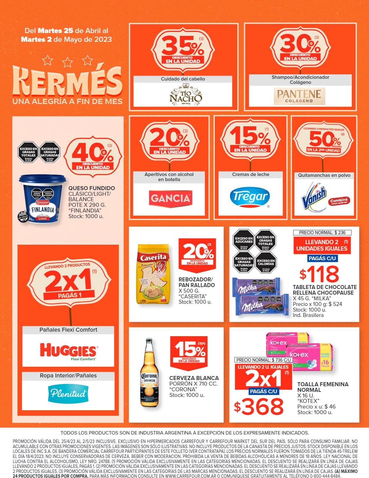 Folleto Carrefour 25.04.2023 - 02.05.2023