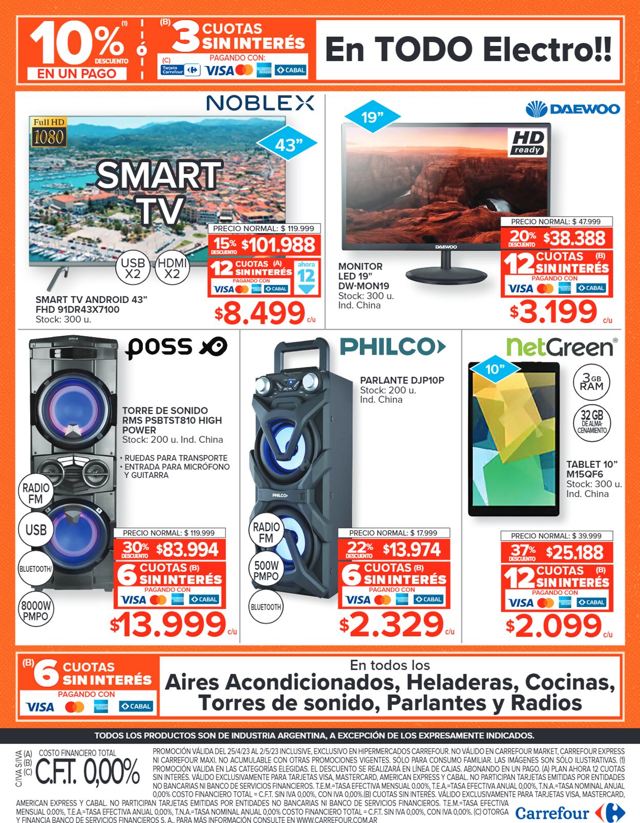 Folleto Carrefour 25.04.2023 - 02.05.2023