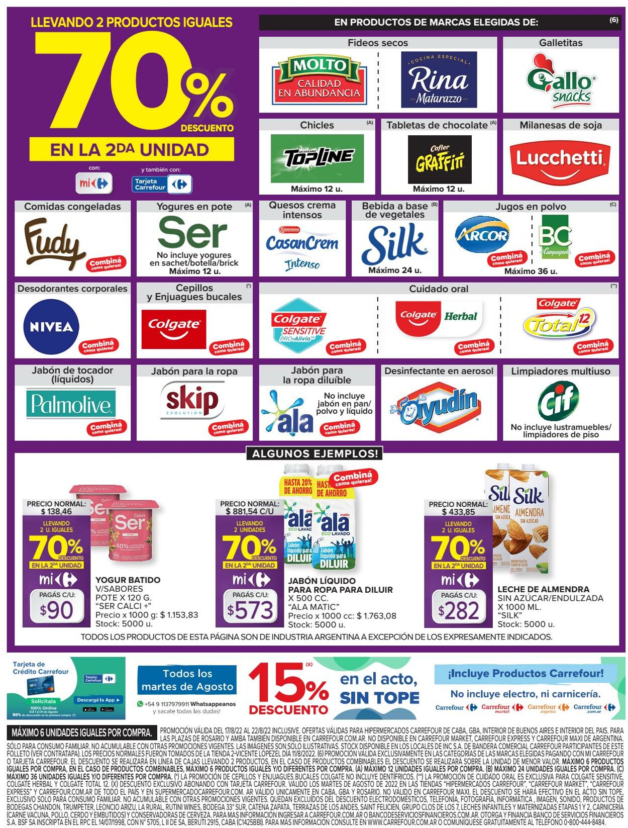 Folleto Carrefour 17.08.2022 - 22.08.2022