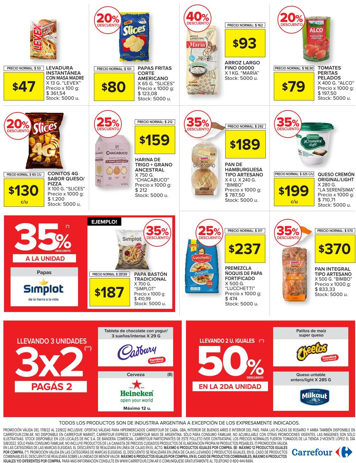 Folleto Carrefour 17.08.2022 - 22.08.2022