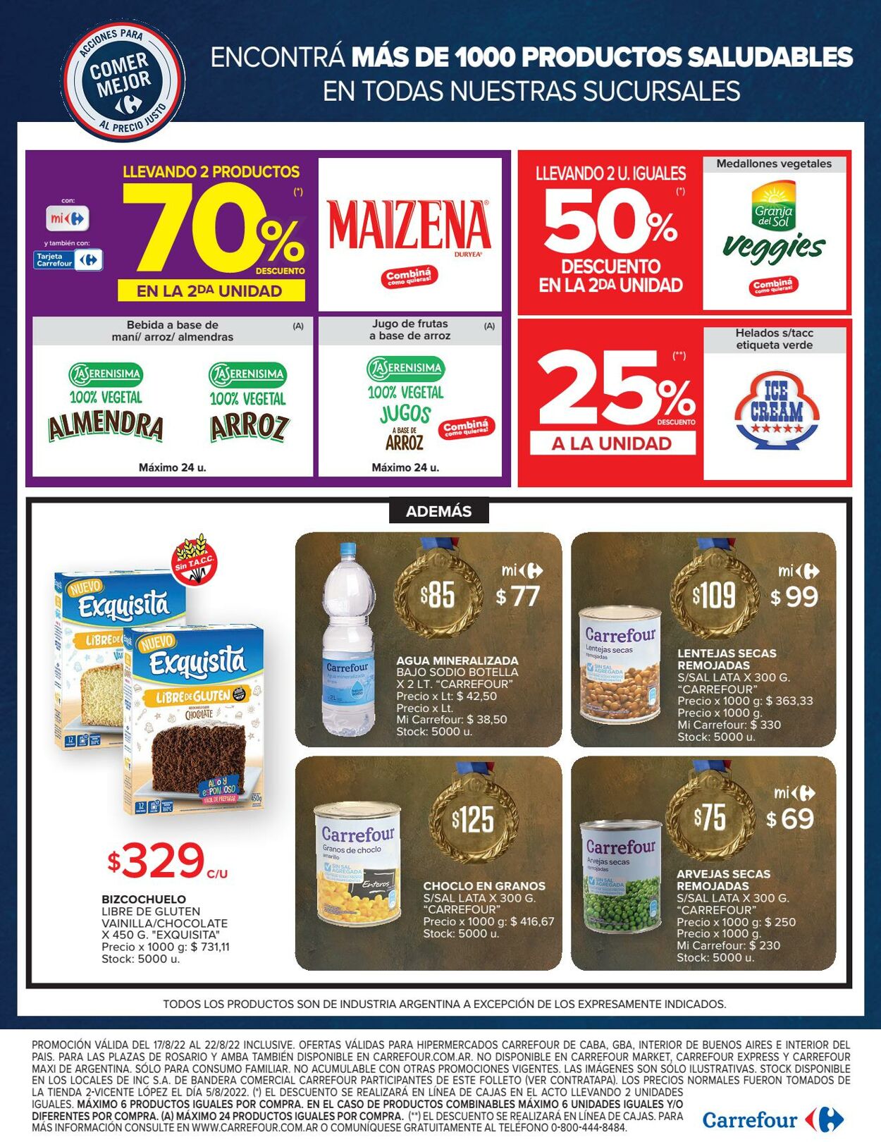 Folleto Carrefour 17.08.2022 - 22.08.2022