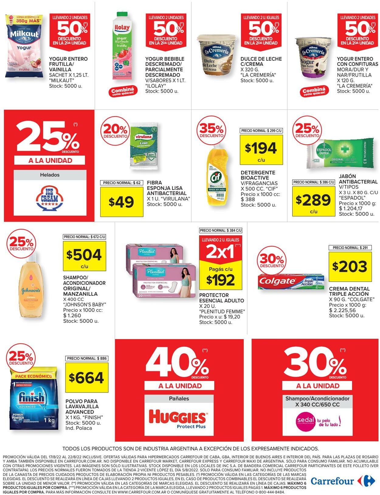 Folleto Carrefour 17.08.2022 - 22.08.2022