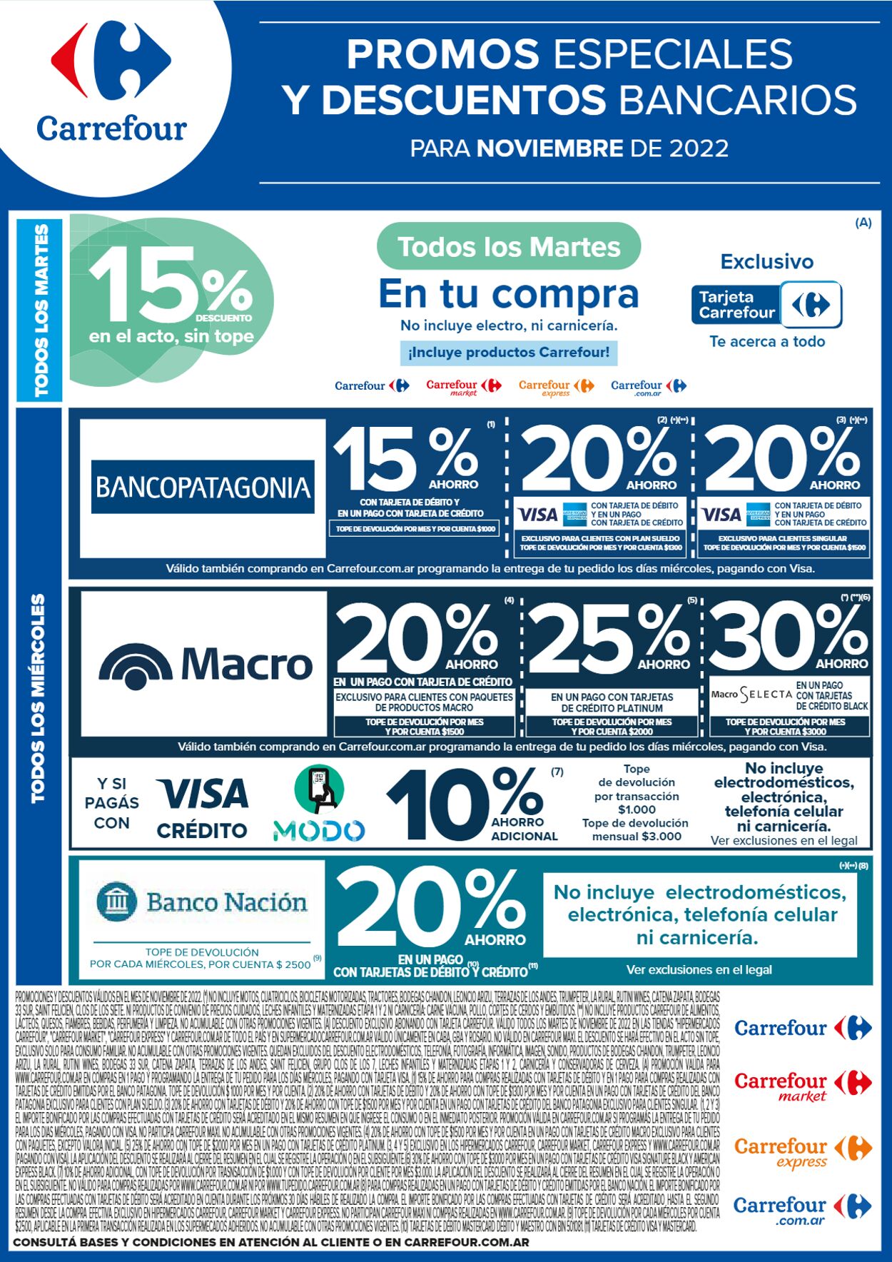 Folleto Carrefour 01.11.2022 - 09.11.2022