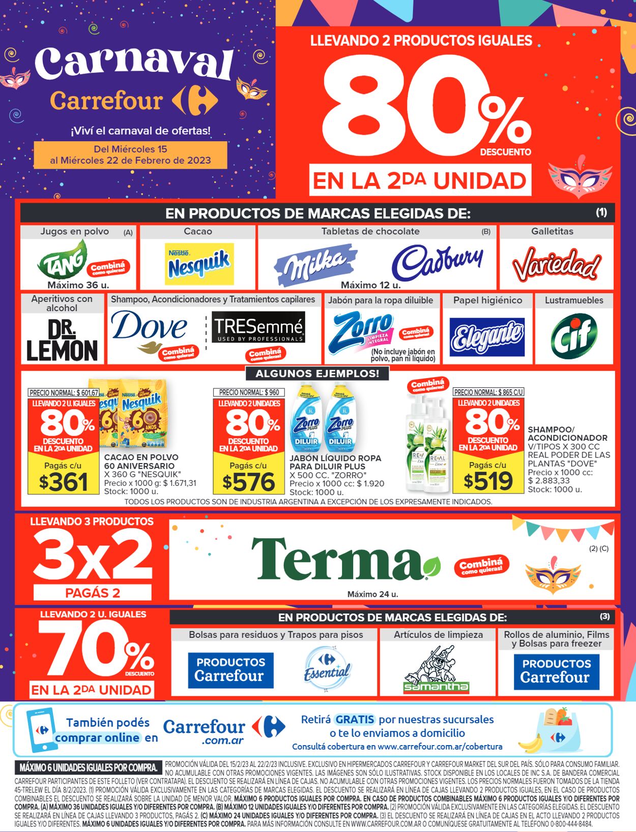 Folleto Carrefour 15.02.2023 - 22.02.2023