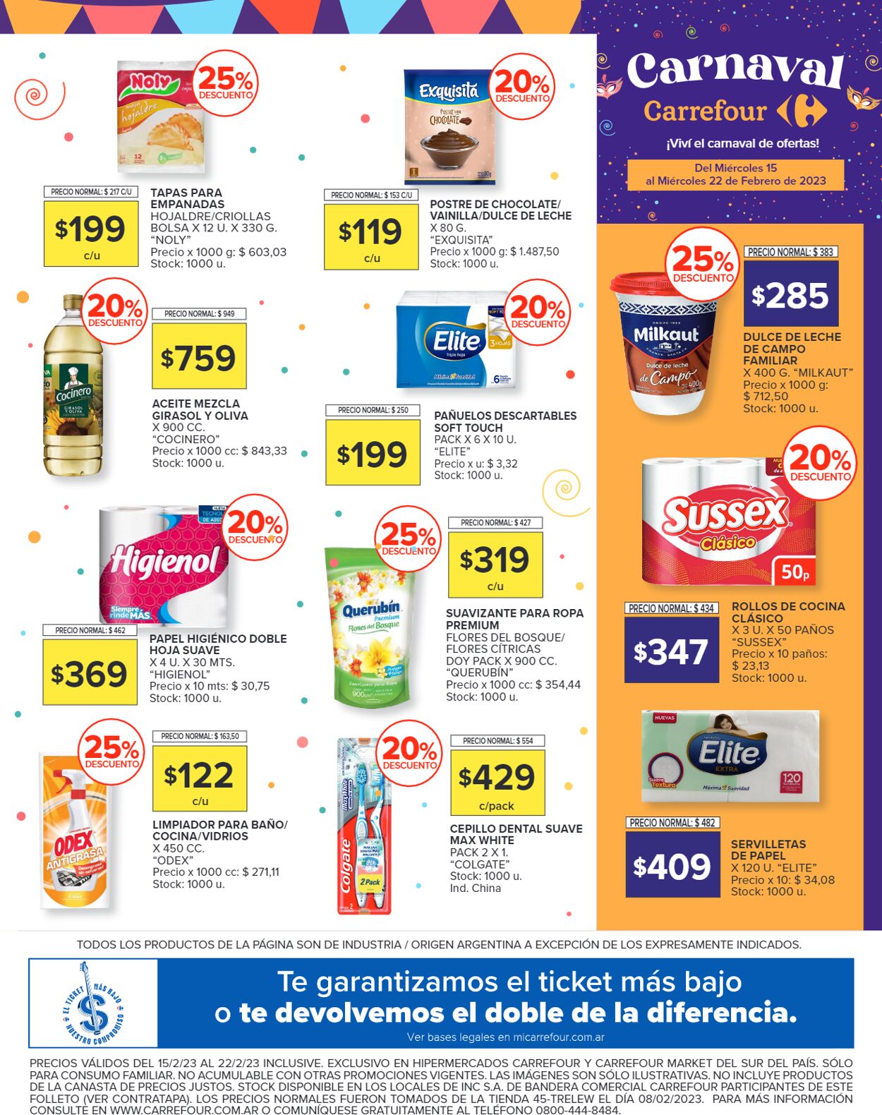 Folleto Carrefour 15.02.2023 - 22.02.2023