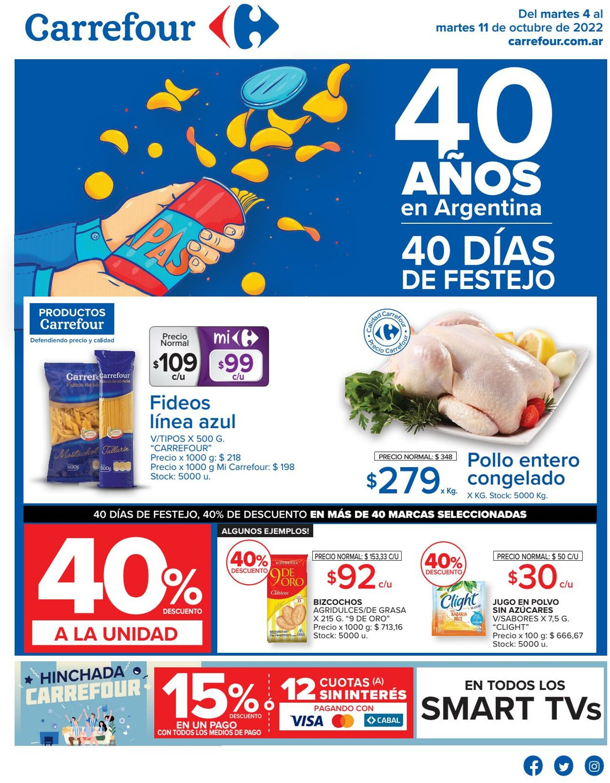 Folleto Carrefour 04.10.2022 - 11.10.2022