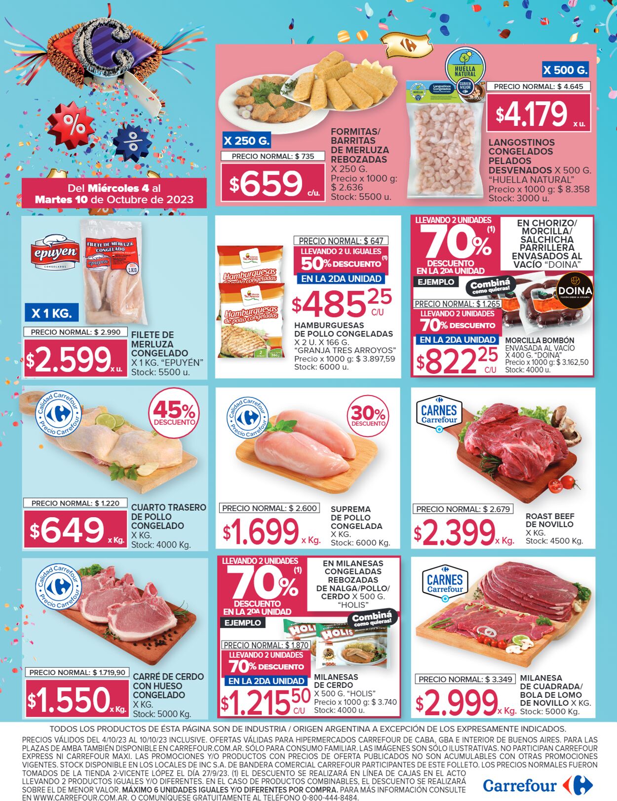 Folleto Carrefour 04.10.2023 - 10.10.2023