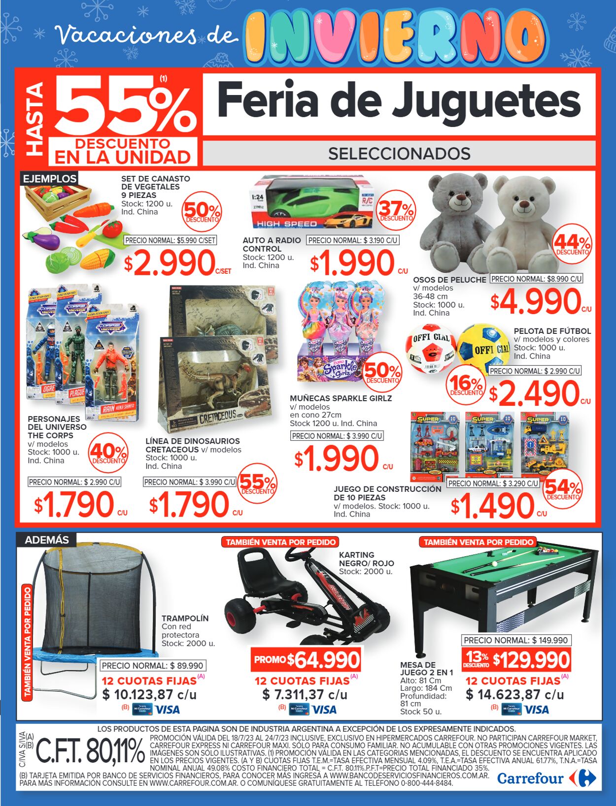 Folleto Carrefour 18.07.2023 - 24.07.2023