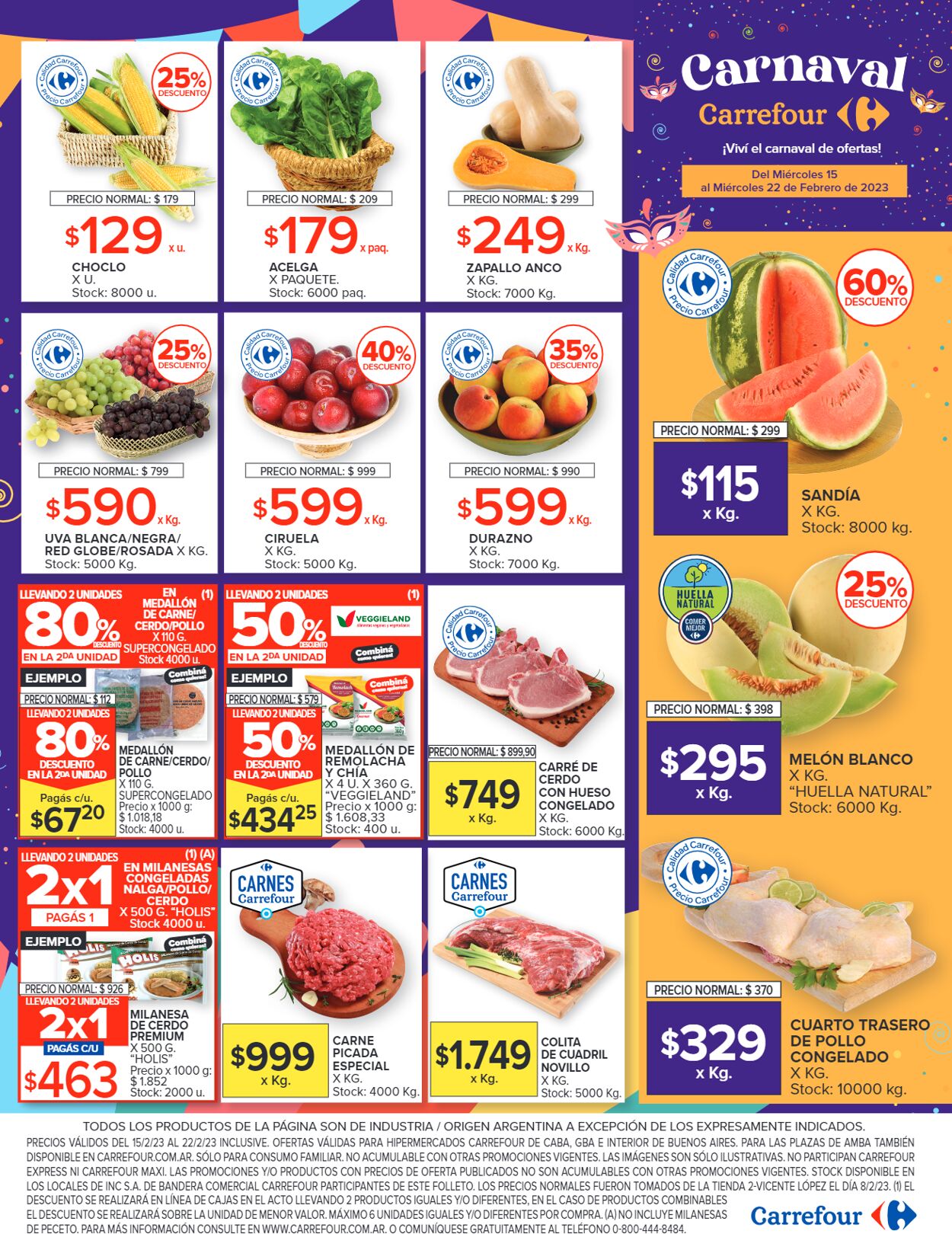 Folleto Carrefour 15.02.2023 - 22.02.2023