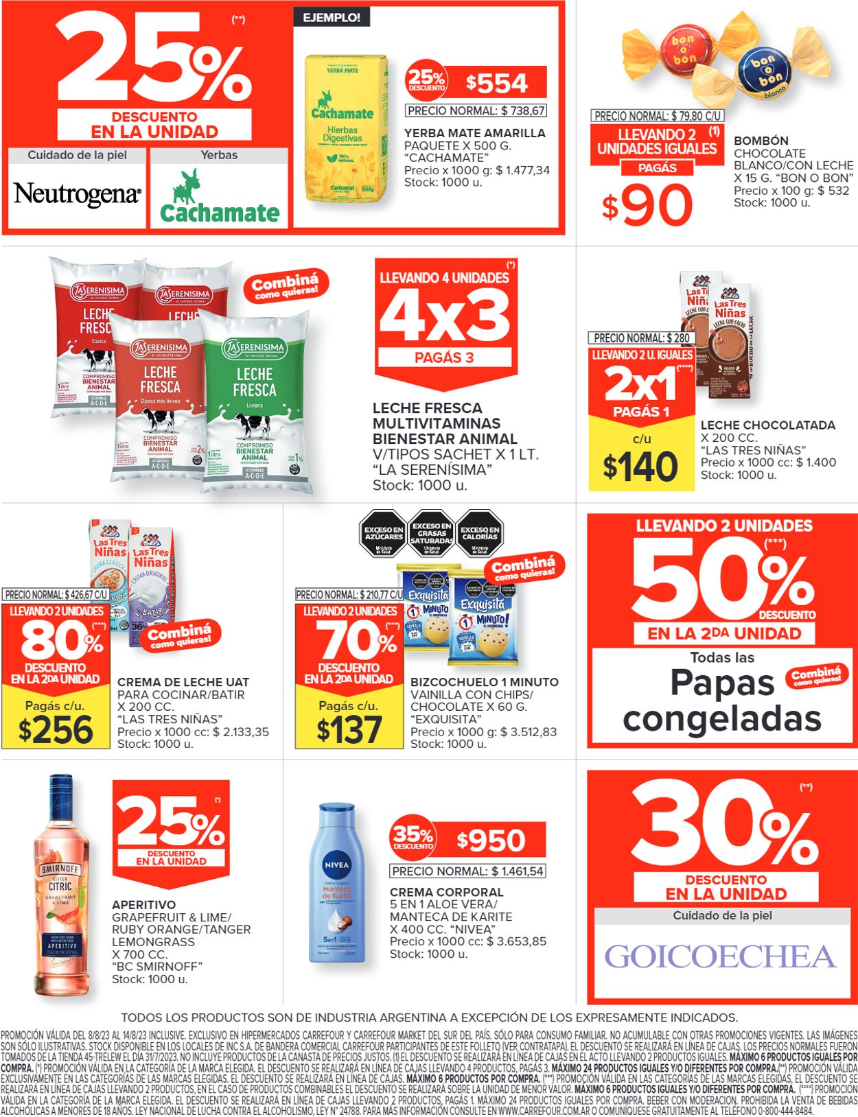 Folleto Carrefour 08.08.2023 - 14.08.2023