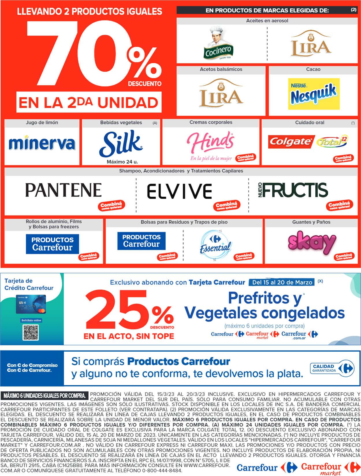 Folleto Carrefour 15.03.2023 - 20.03.2023