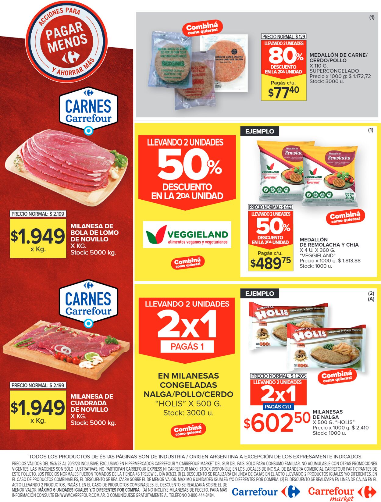 Folleto Carrefour 15.03.2023 - 20.03.2023