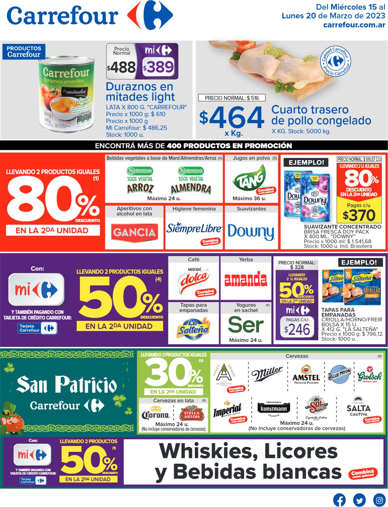 Folleto Carrefour 15.03.2023 - 20.03.2023