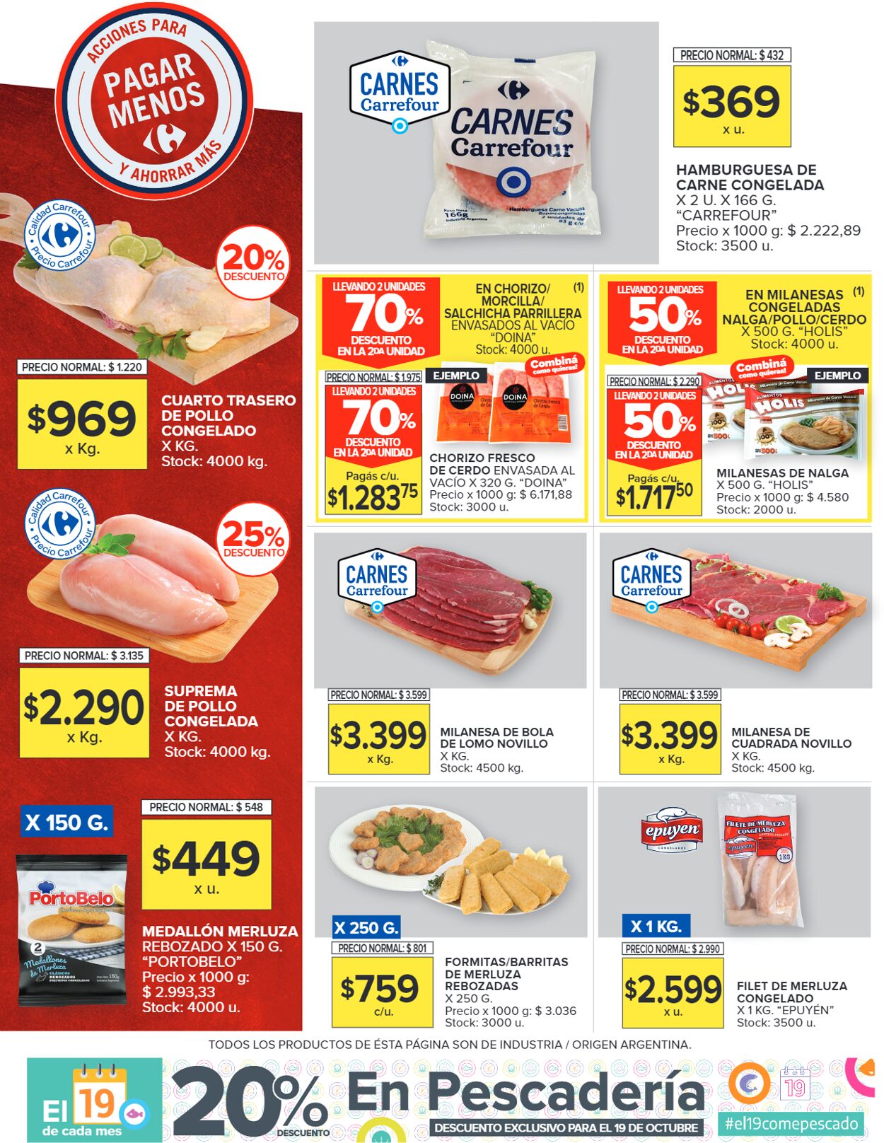 Folleto Carrefour 19.10.2023 - 25.10.2023