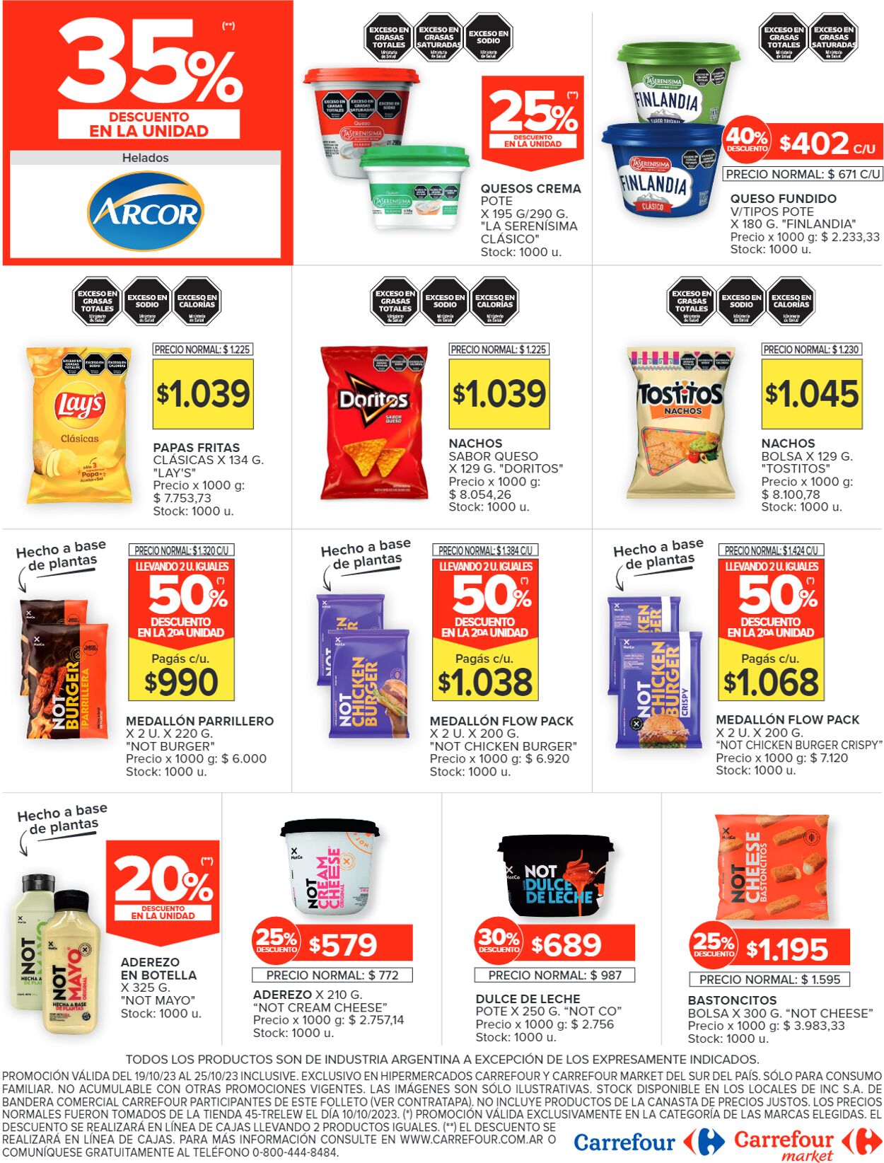 Folleto Carrefour 19.10.2023 - 25.10.2023