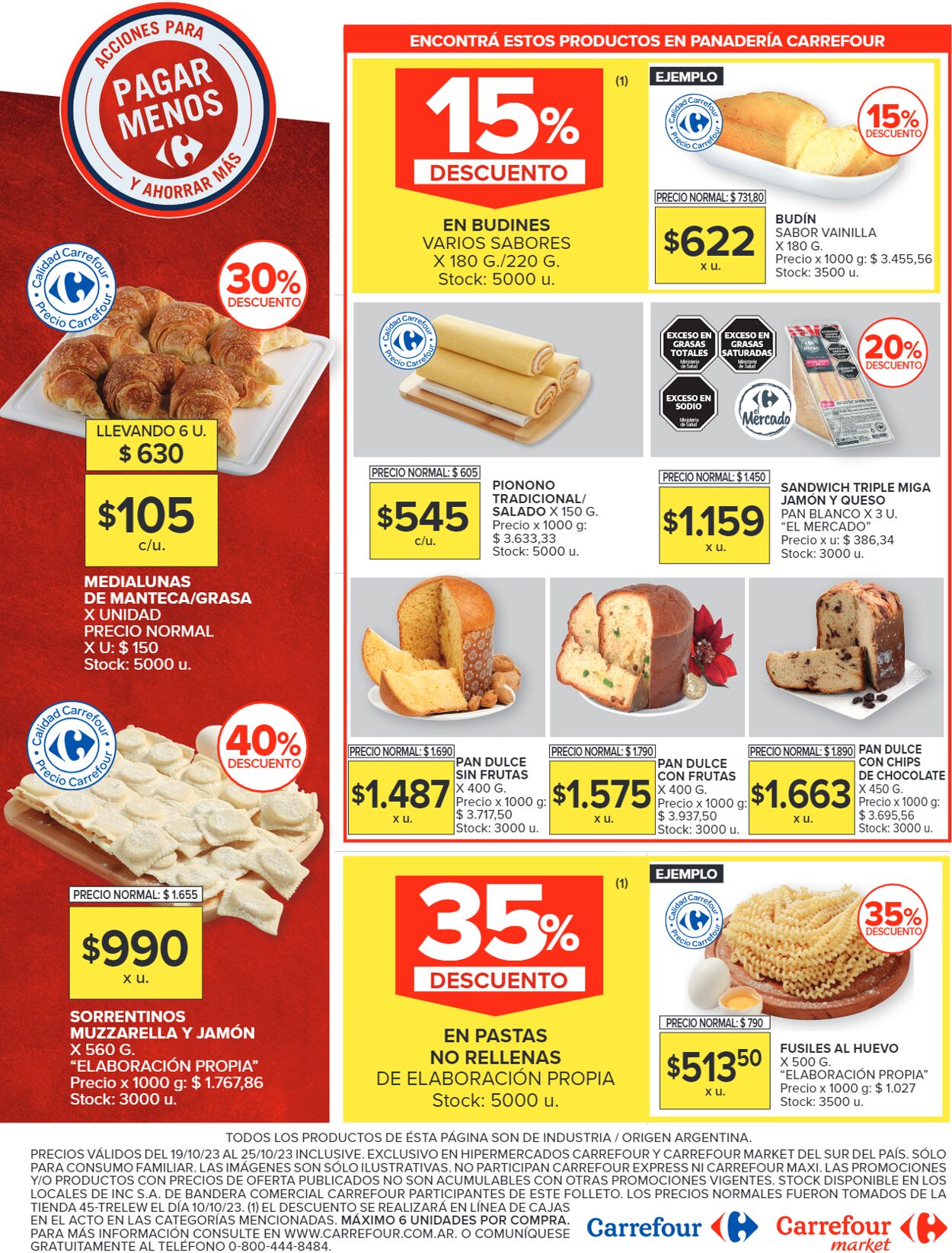 Folleto Carrefour 19.10.2023 - 25.10.2023