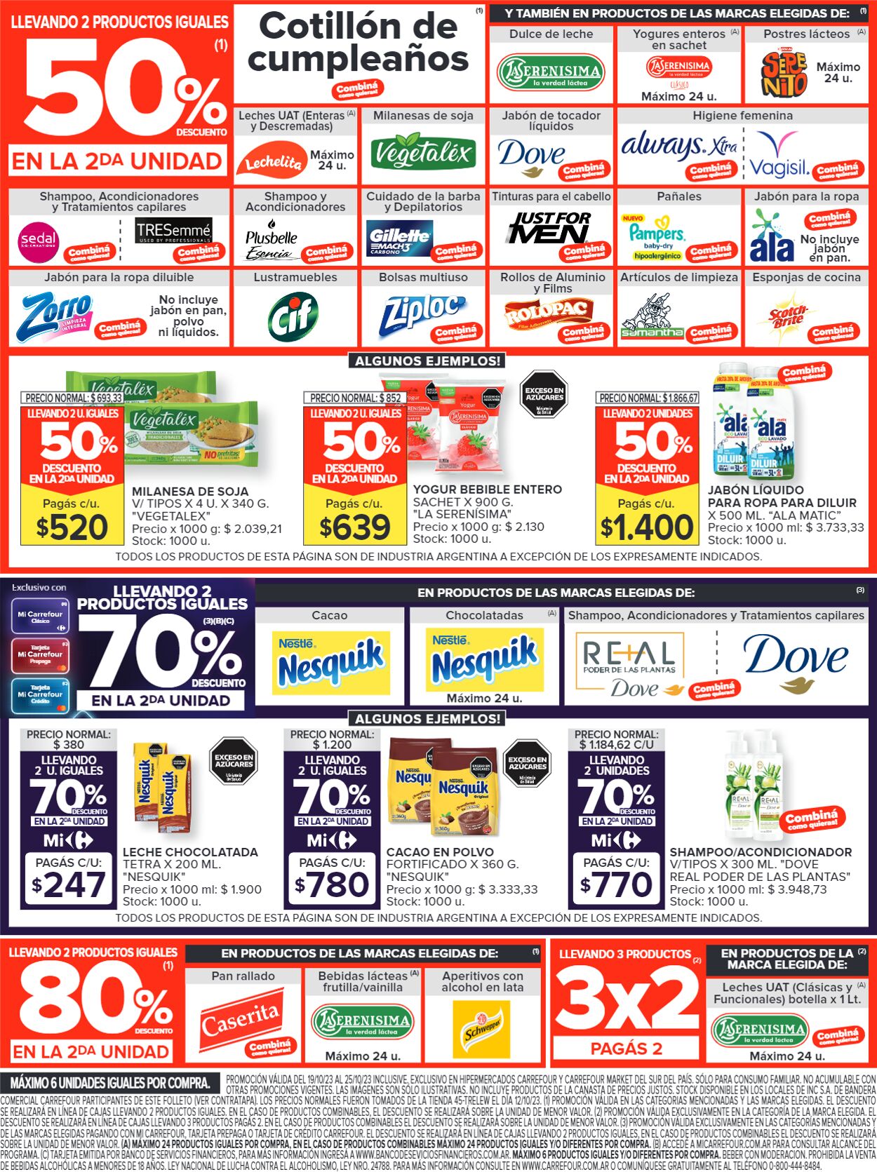 Folleto Carrefour 19.10.2023 - 25.10.2023