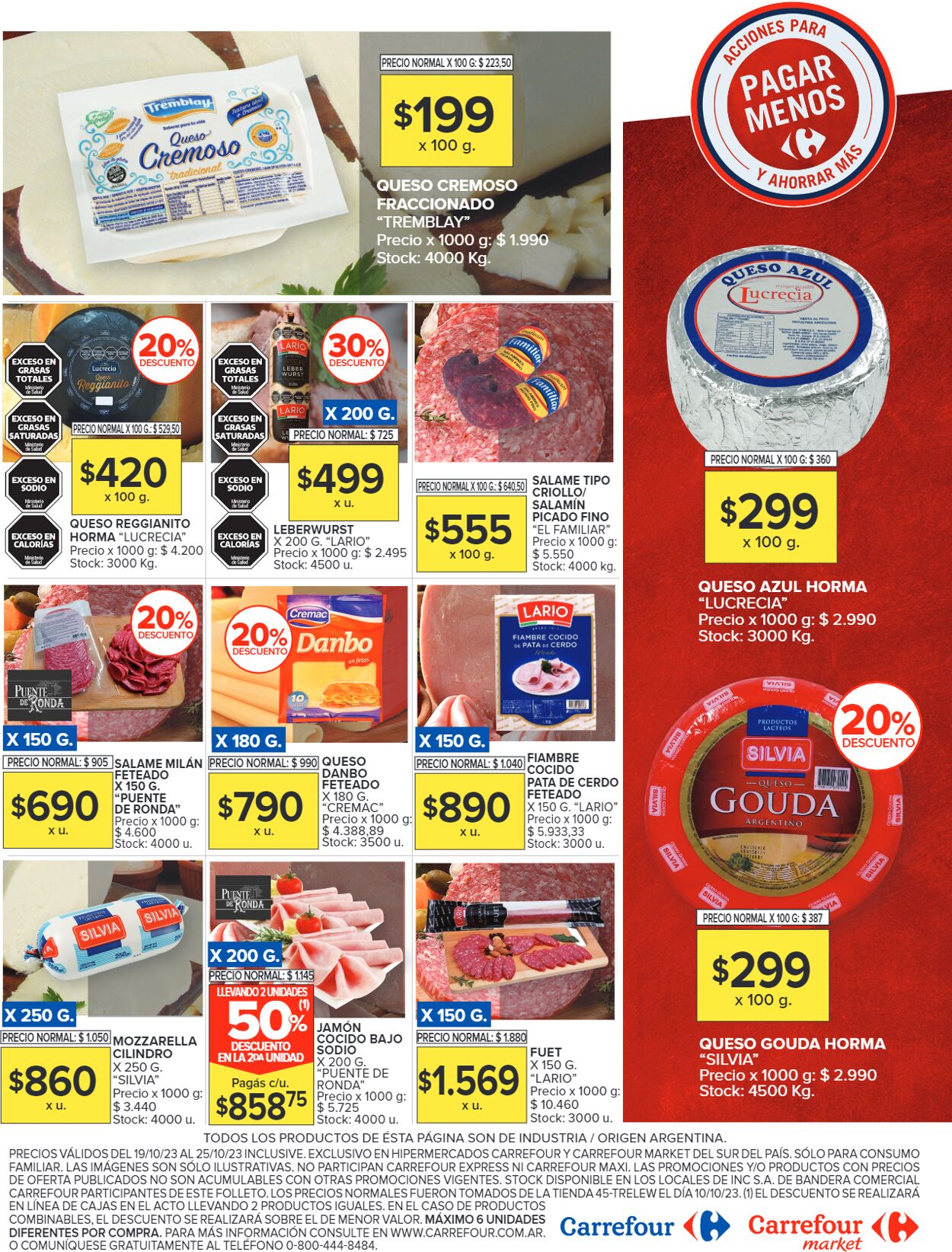Folleto Carrefour 19.10.2023 - 25.10.2023