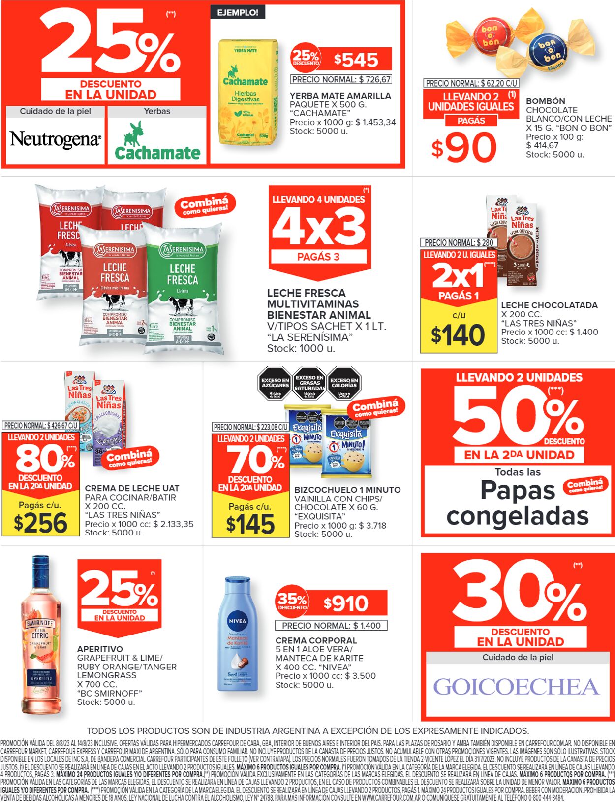 Folleto Carrefour 08.08.2023 - 14.08.2023