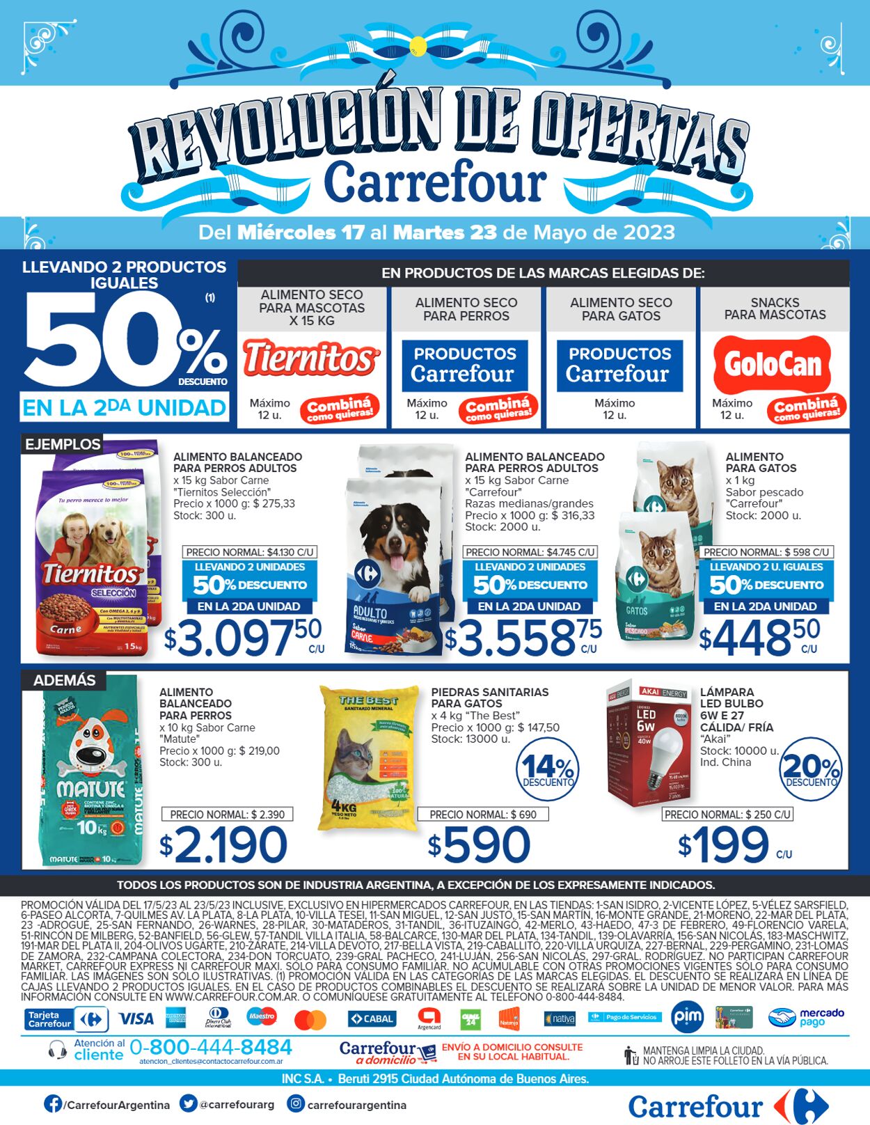 Folleto Carrefour 17.05.2023 - 23.05.2023