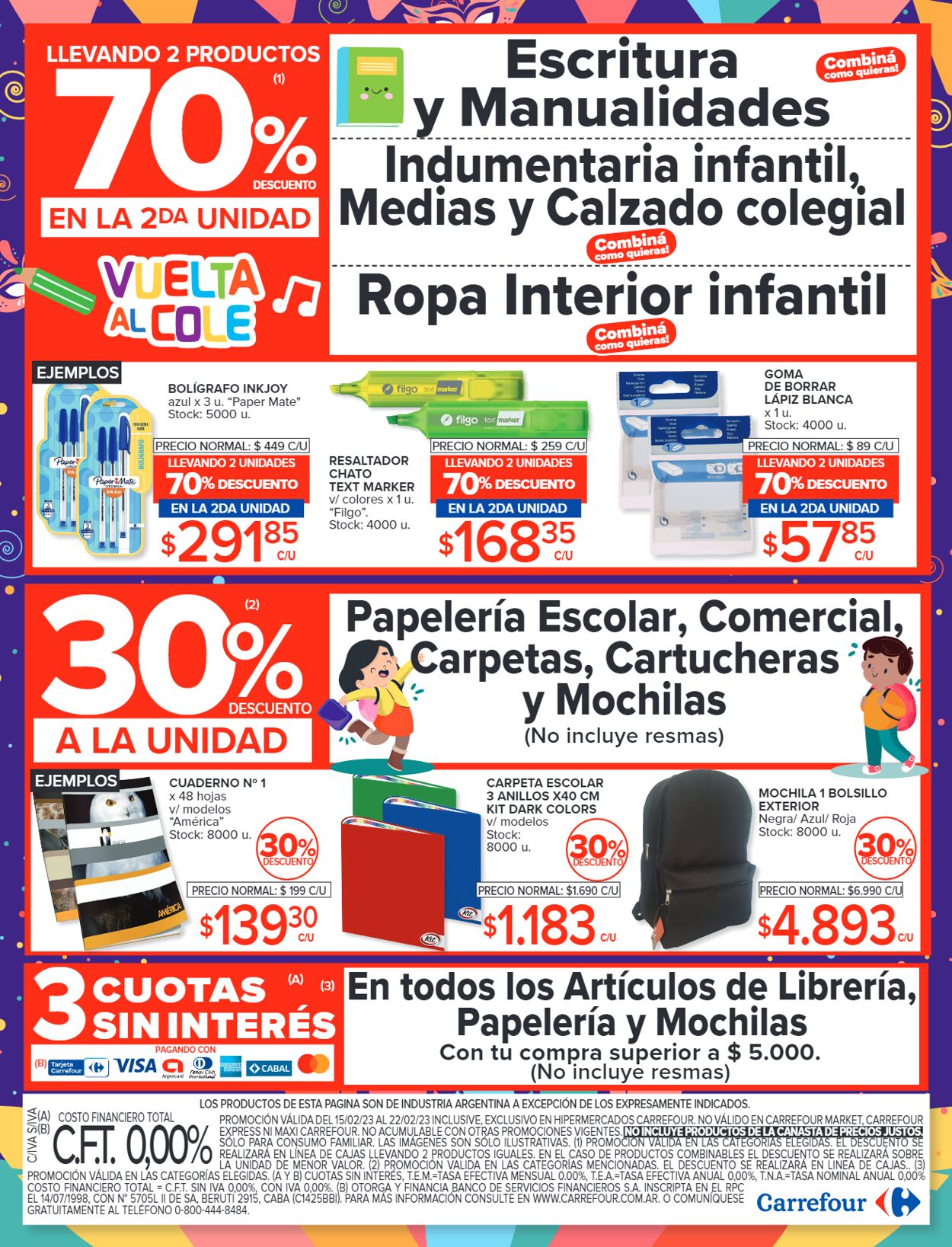 Folleto Carrefour 15.02.2023 - 22.02.2023