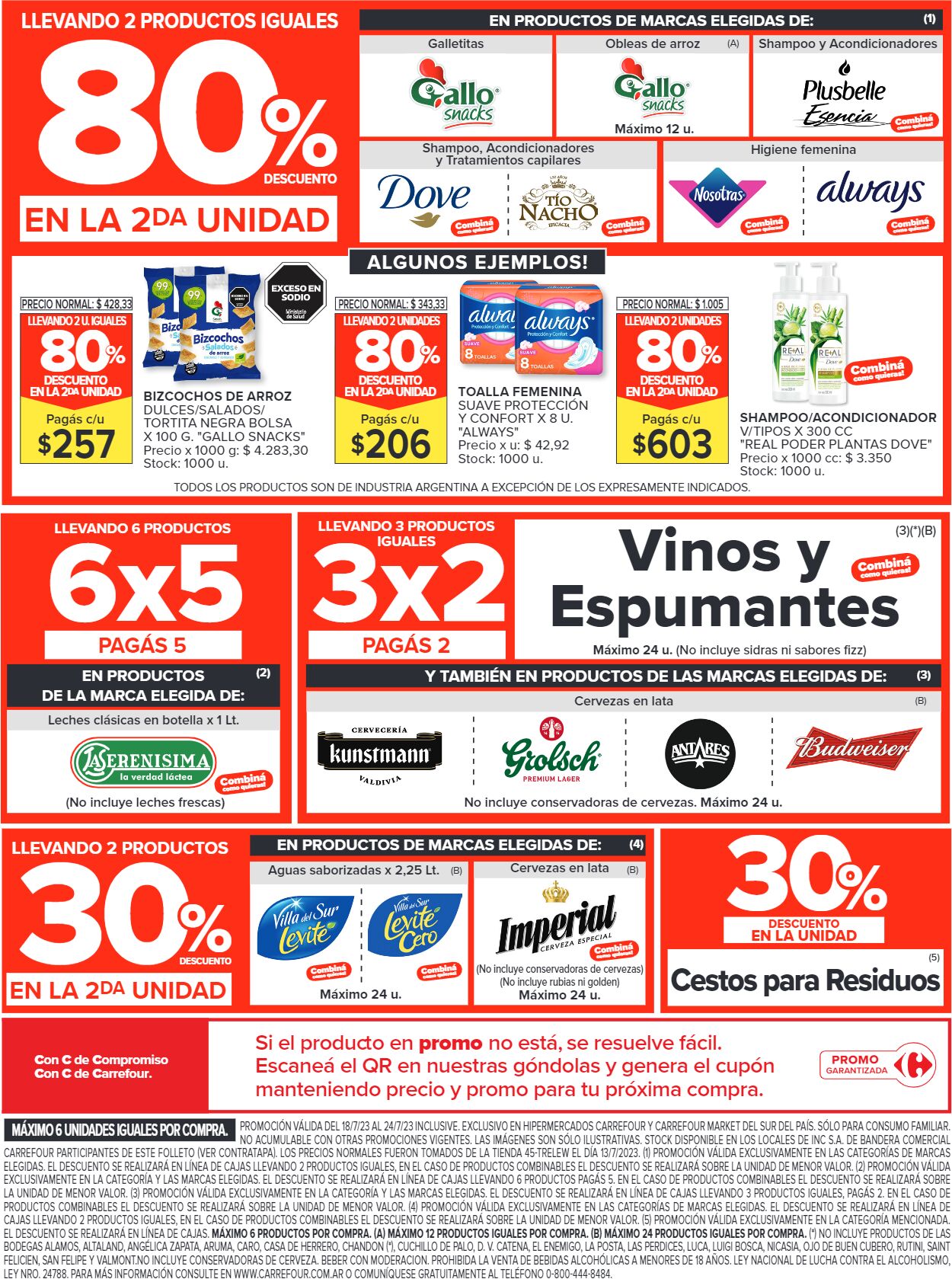 Folleto Carrefour 18.07.2023 - 24.07.2023