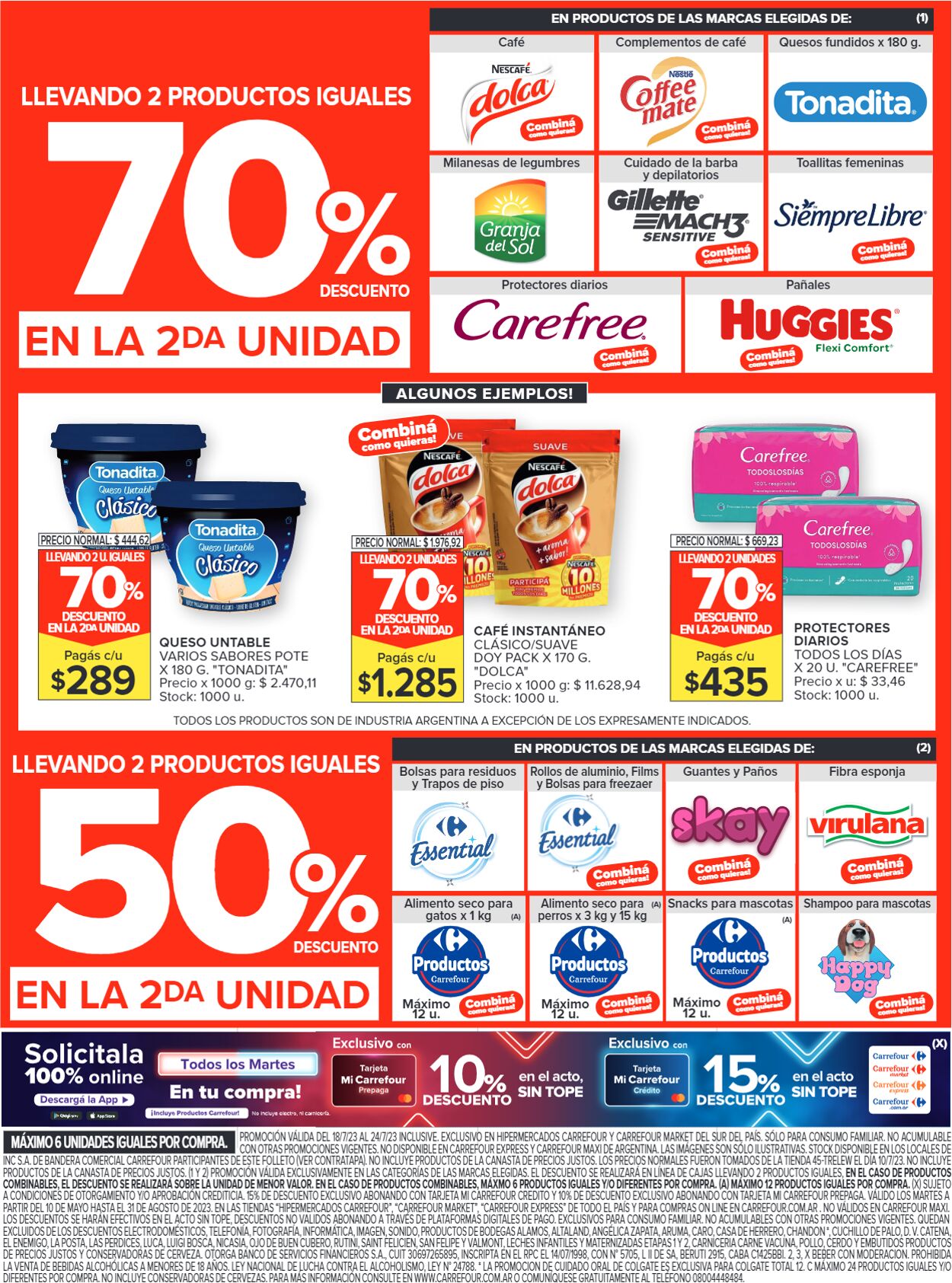 Folleto Carrefour 18.07.2023 - 24.07.2023