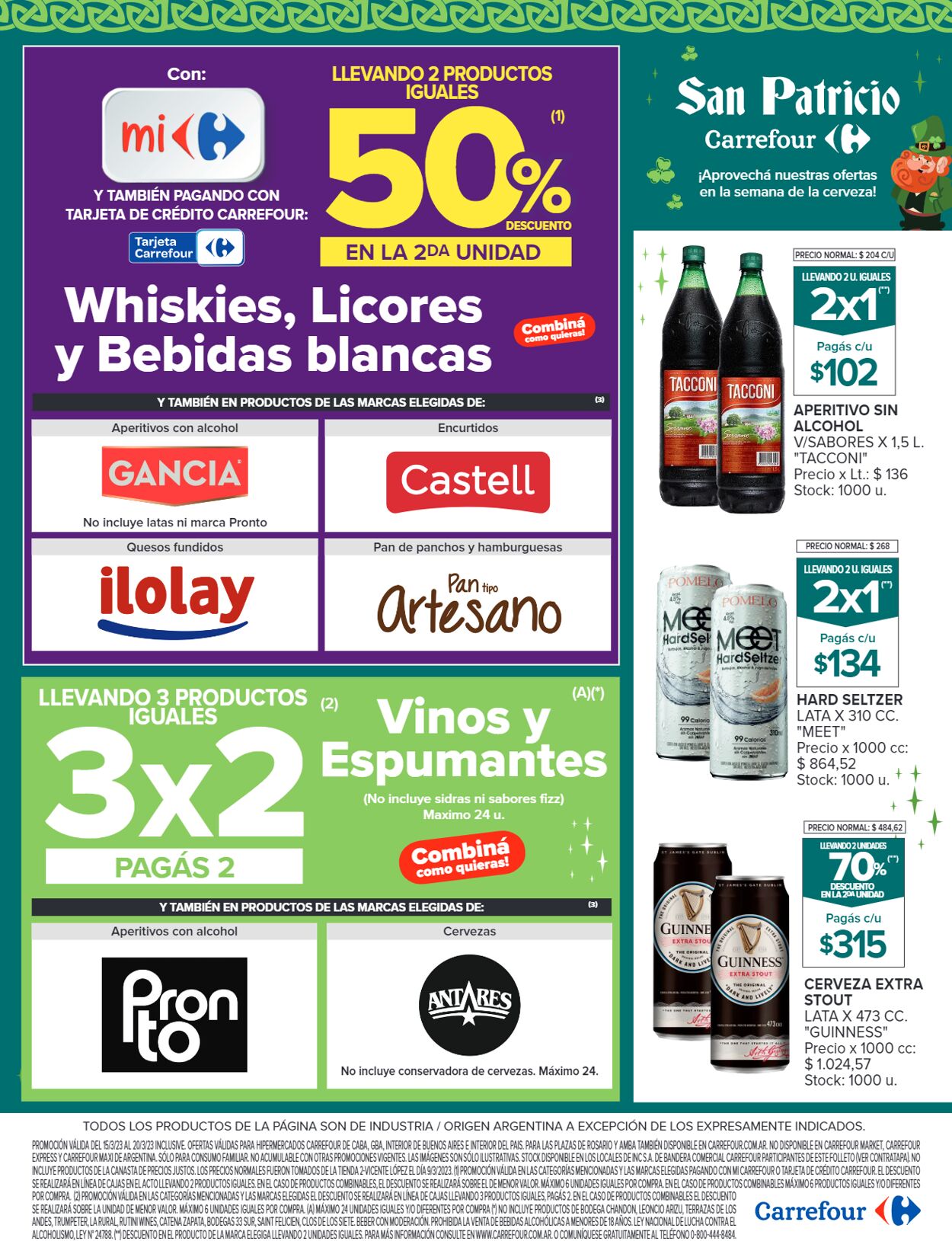 Folleto Carrefour 15.03.2023 - 20.03.2023