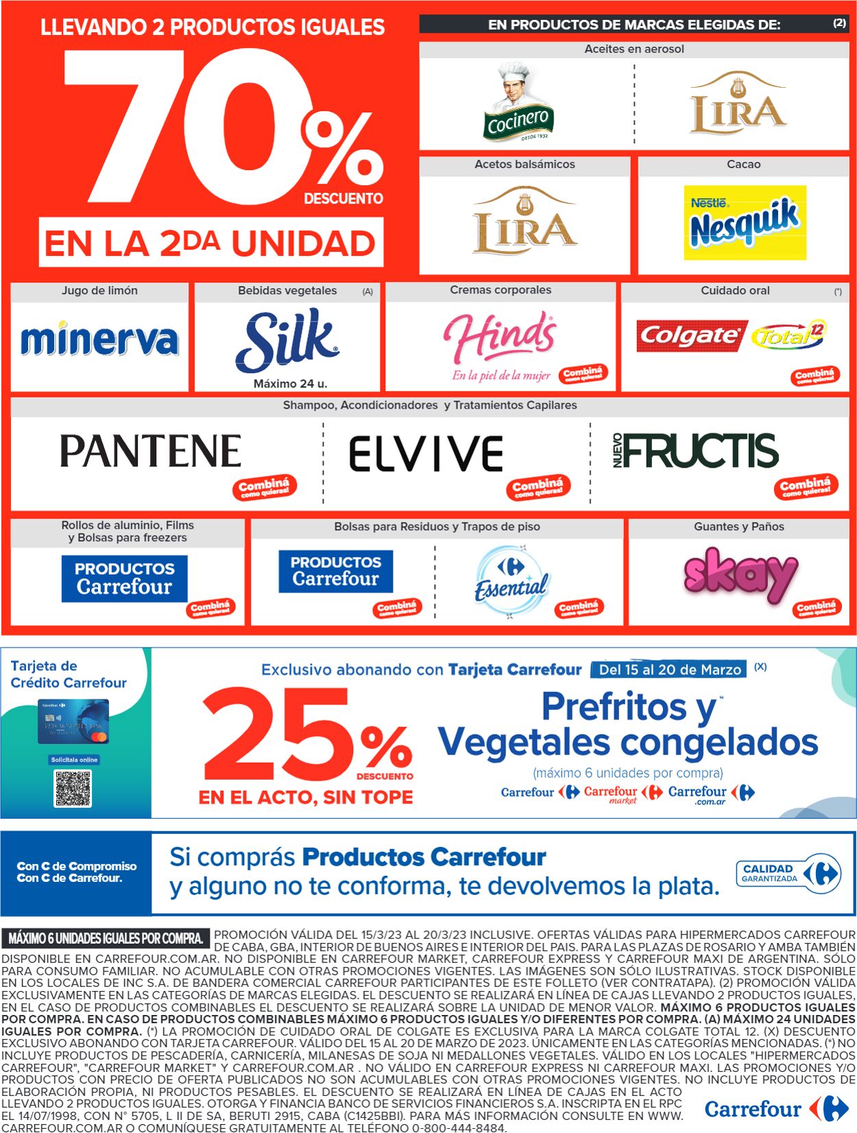 Folleto Carrefour 15.03.2023 - 20.03.2023