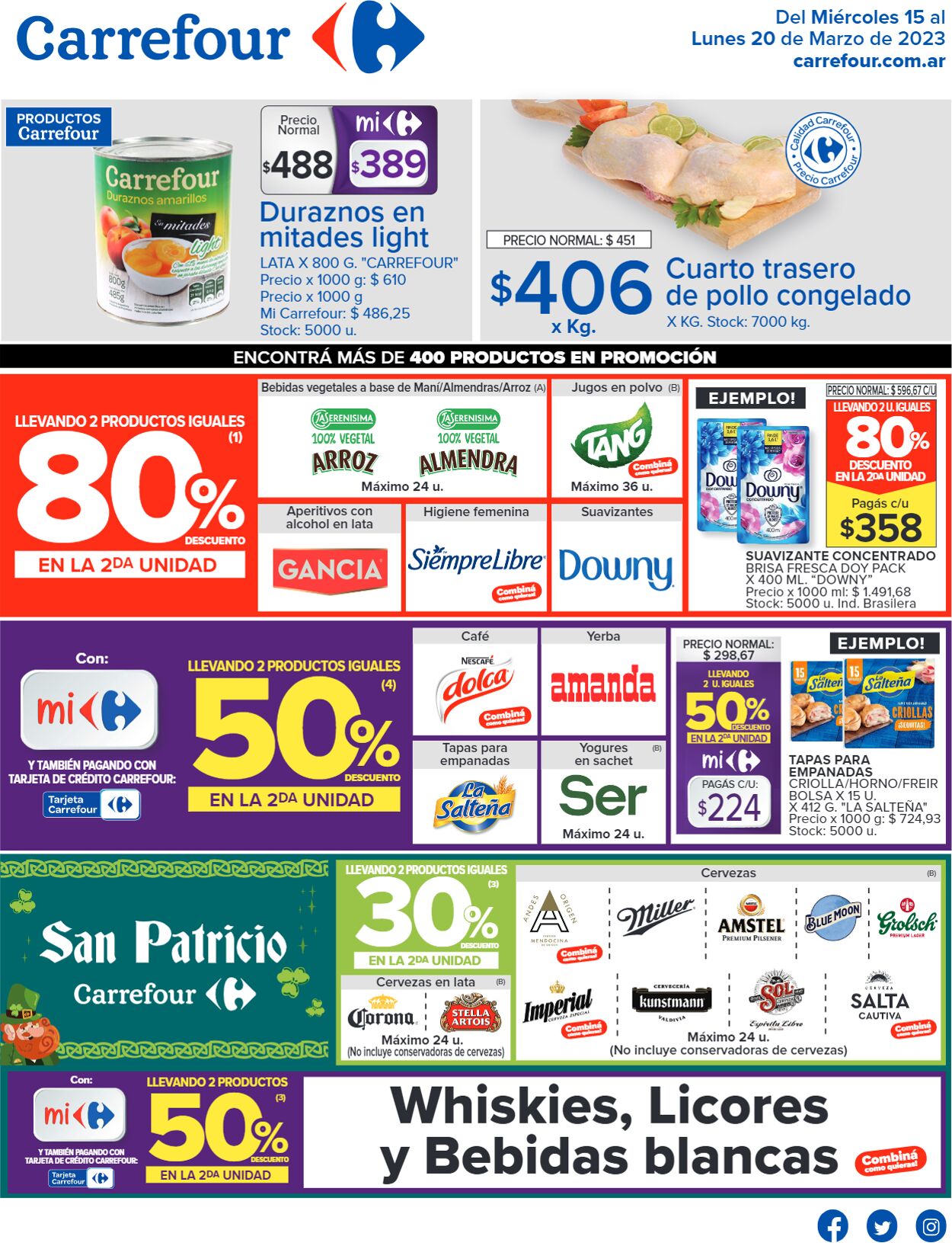 Folleto Carrefour 15.03.2023 - 20.03.2023