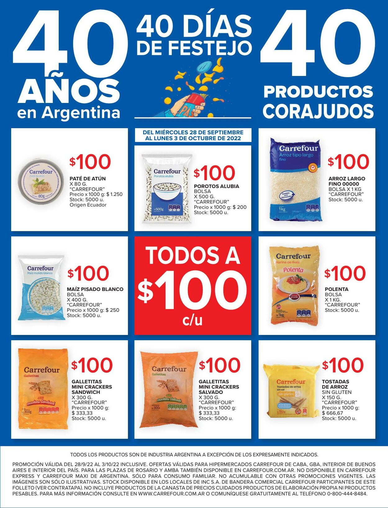 Folleto Carrefour 28.09.2022 - 03.10.2022