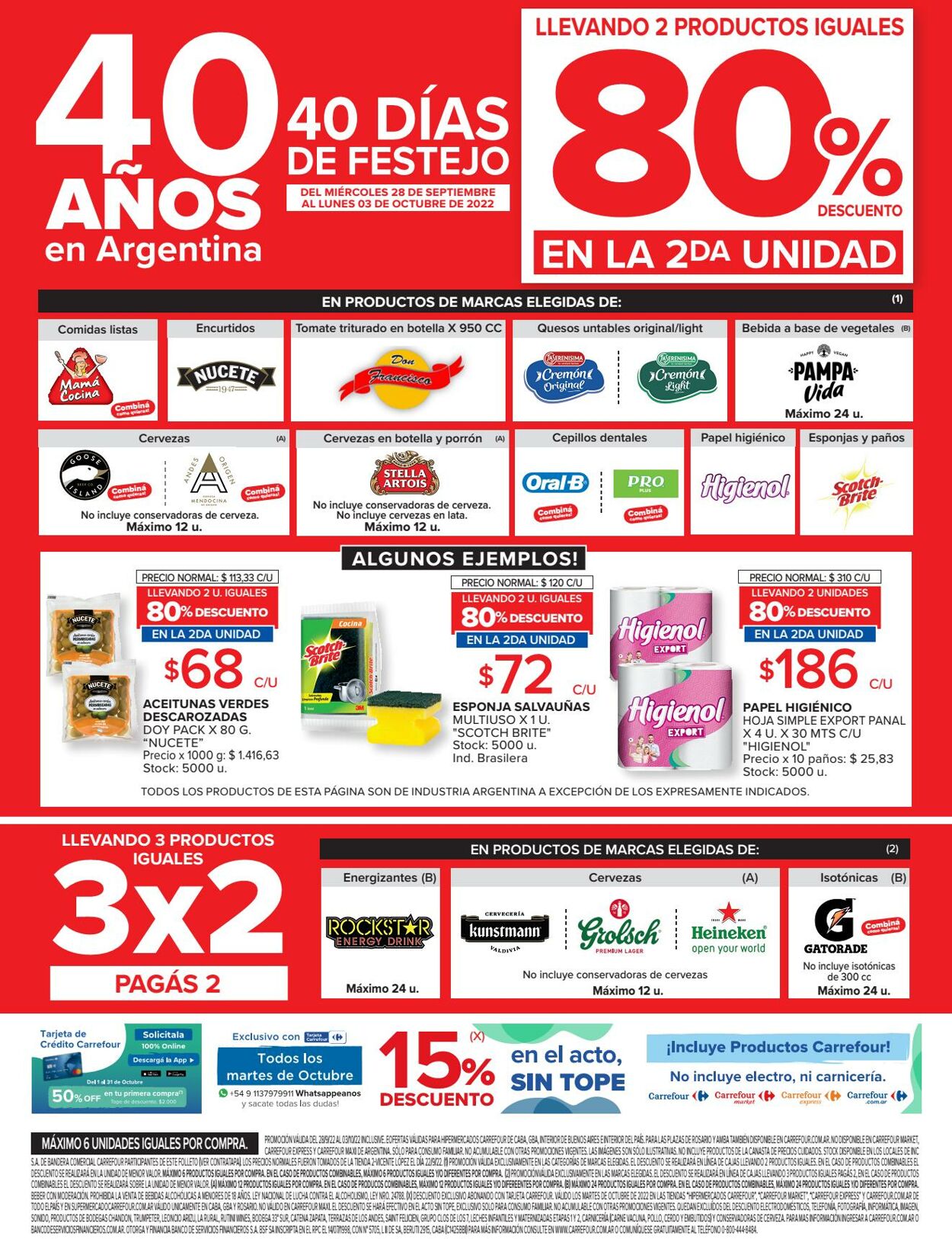 Folleto Carrefour 28.09.2022 - 03.10.2022