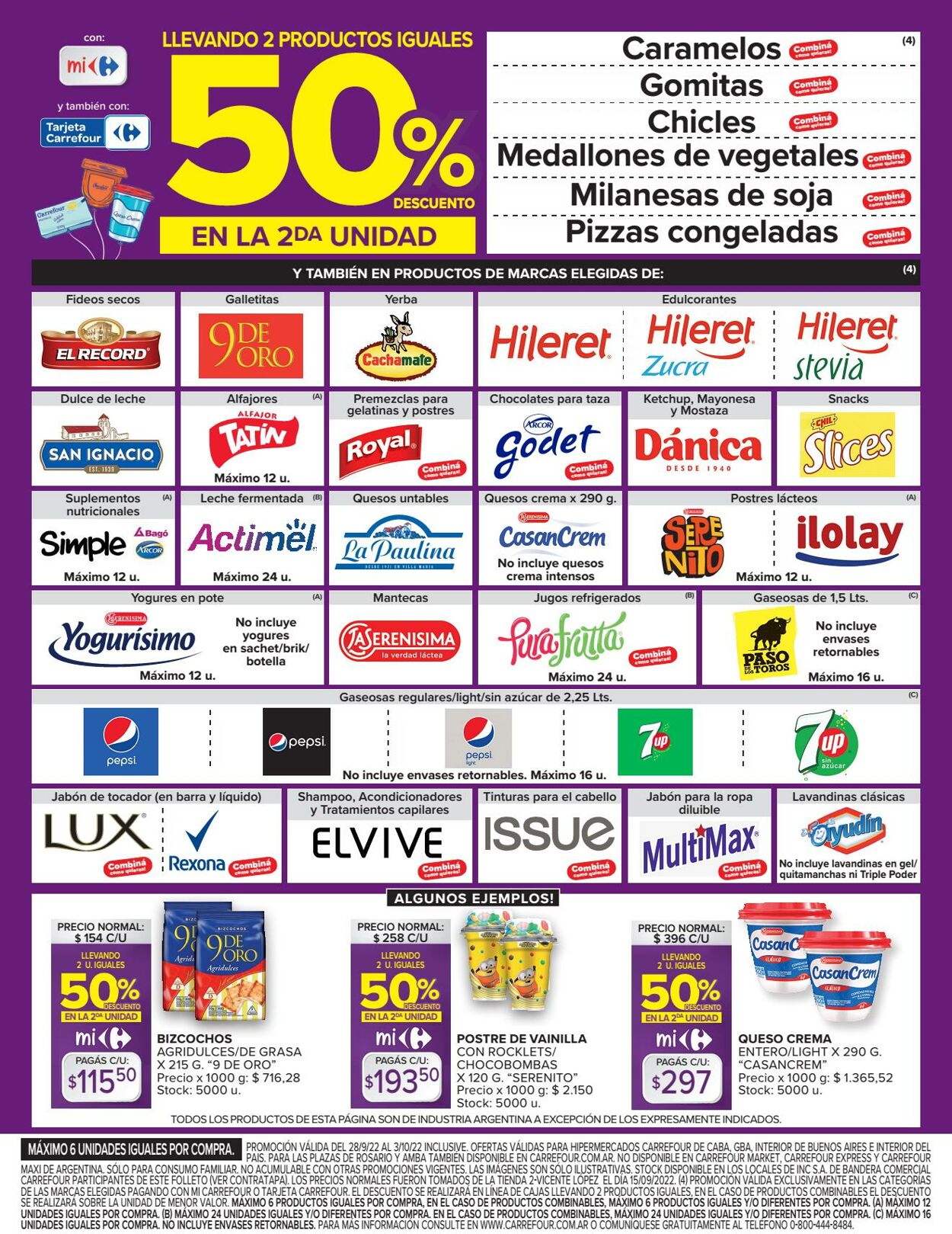 Folleto Carrefour 28.09.2022 - 03.10.2022