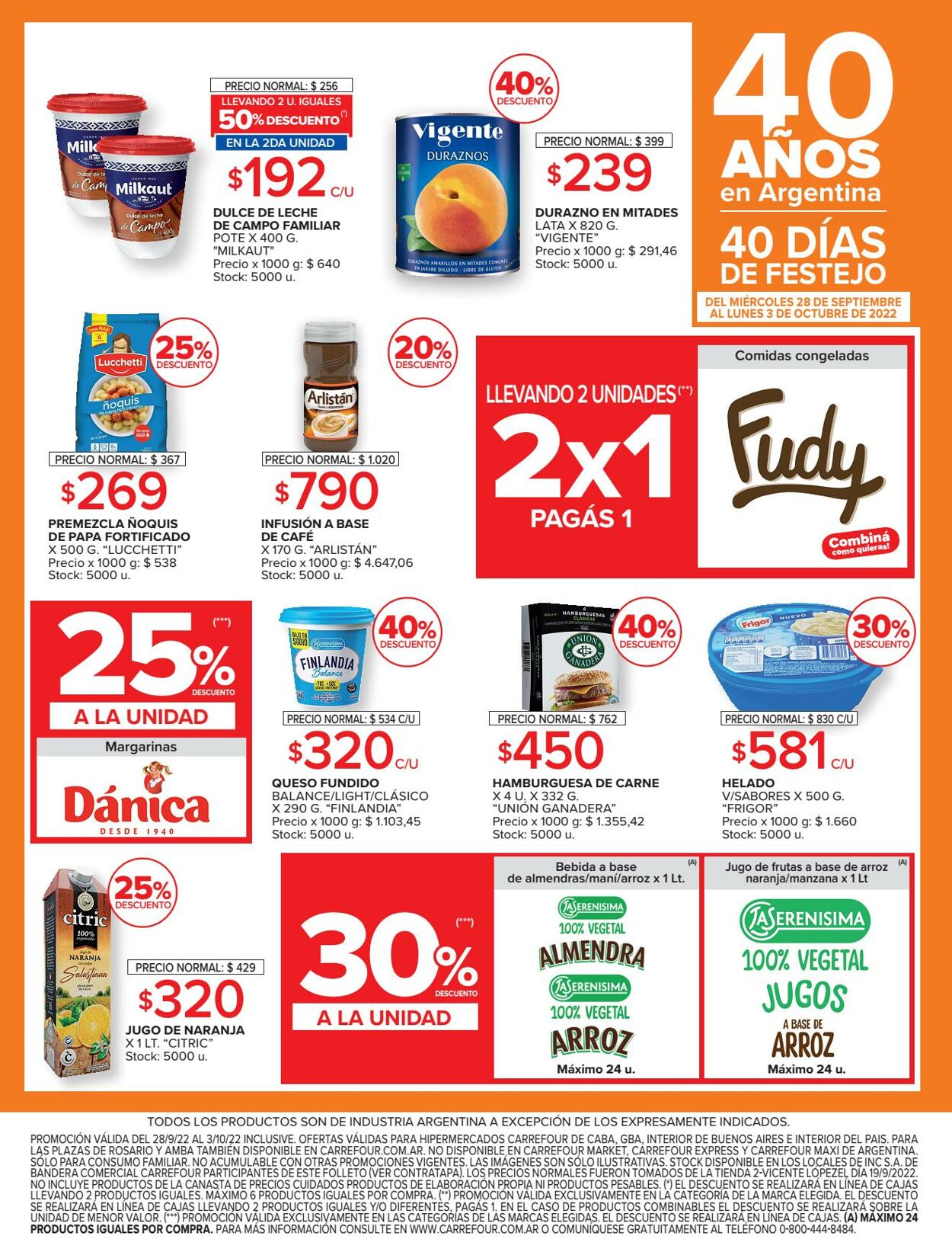 Folleto Carrefour 28.09.2022 - 03.10.2022