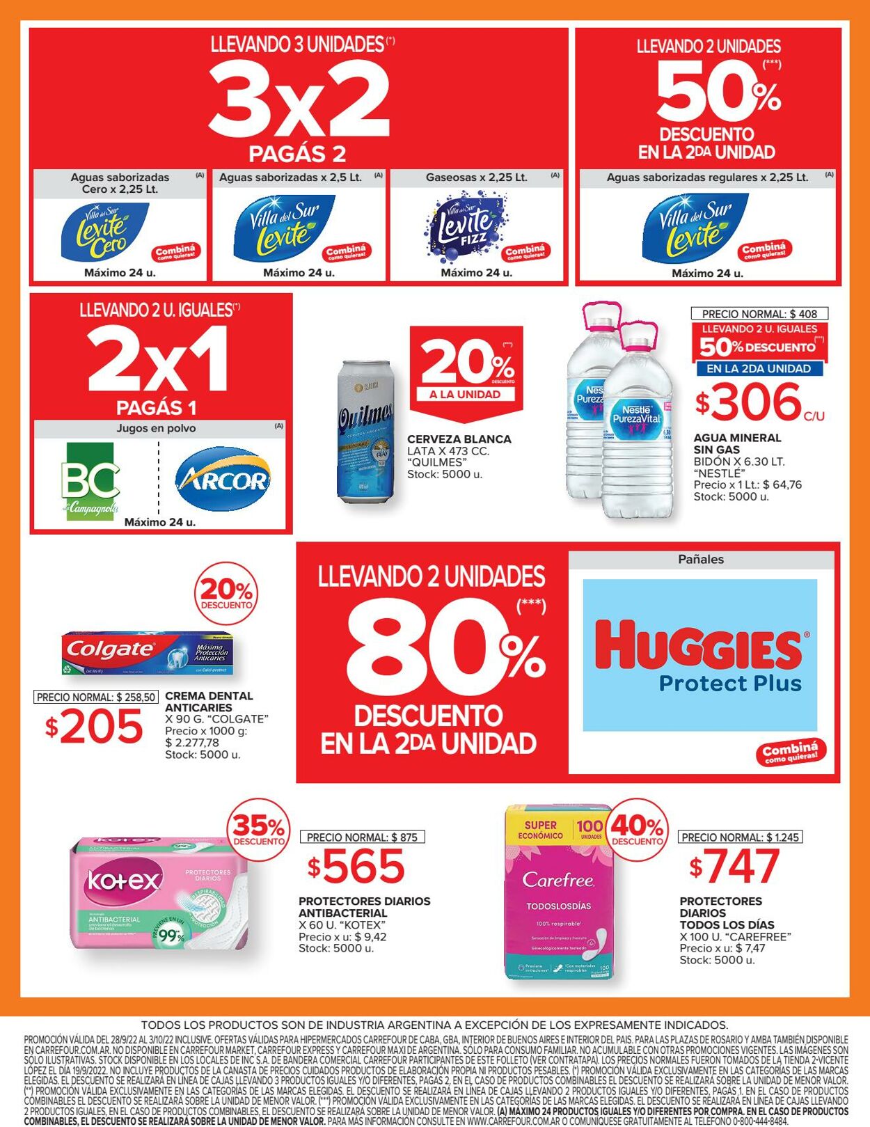 Folleto Carrefour 28.09.2022 - 03.10.2022