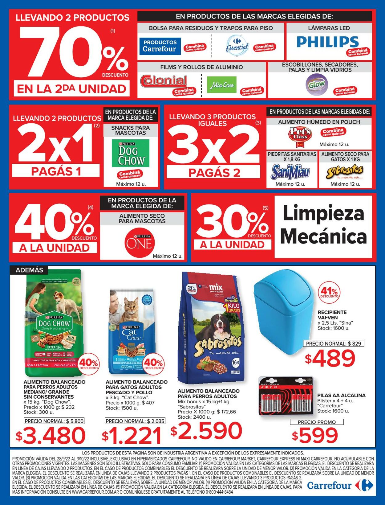 Folleto Carrefour 28.09.2022 - 03.10.2022