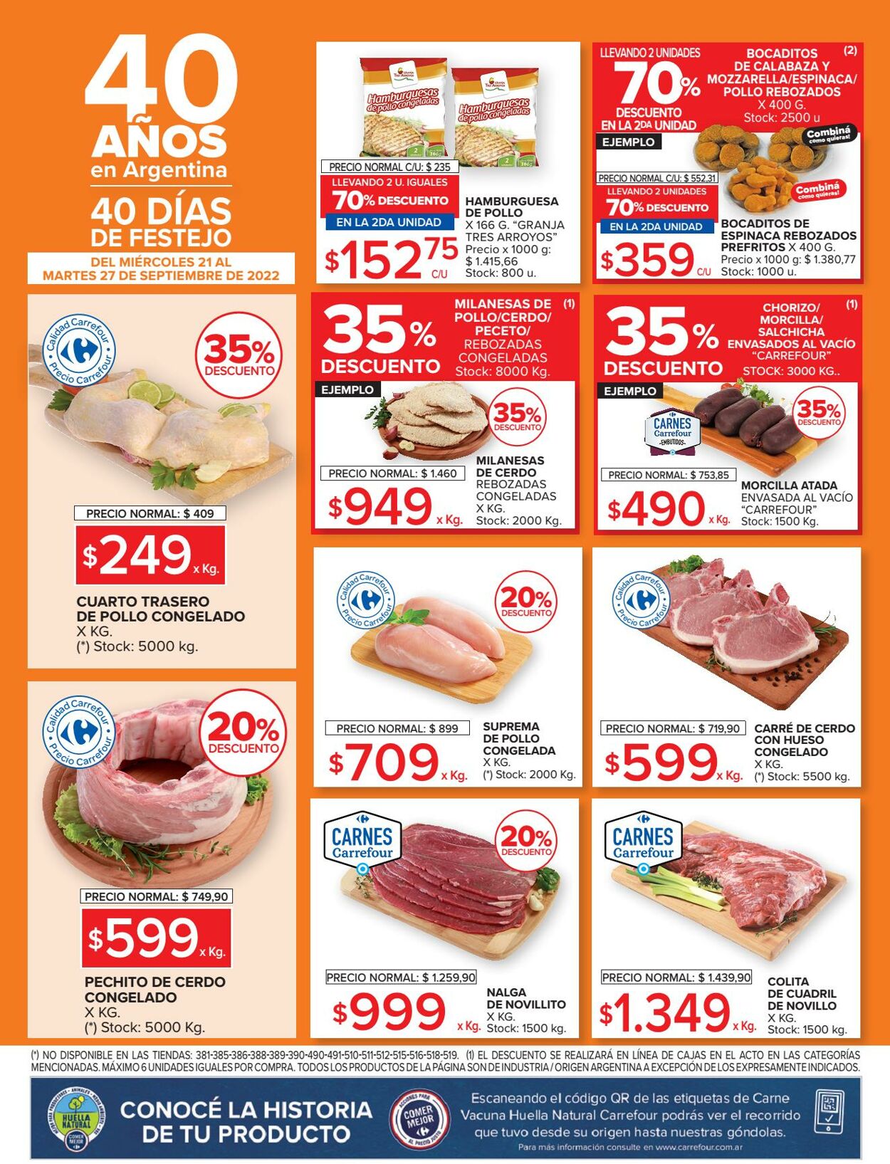 Folleto Carrefour 21.09.2022 - 27.09.2022