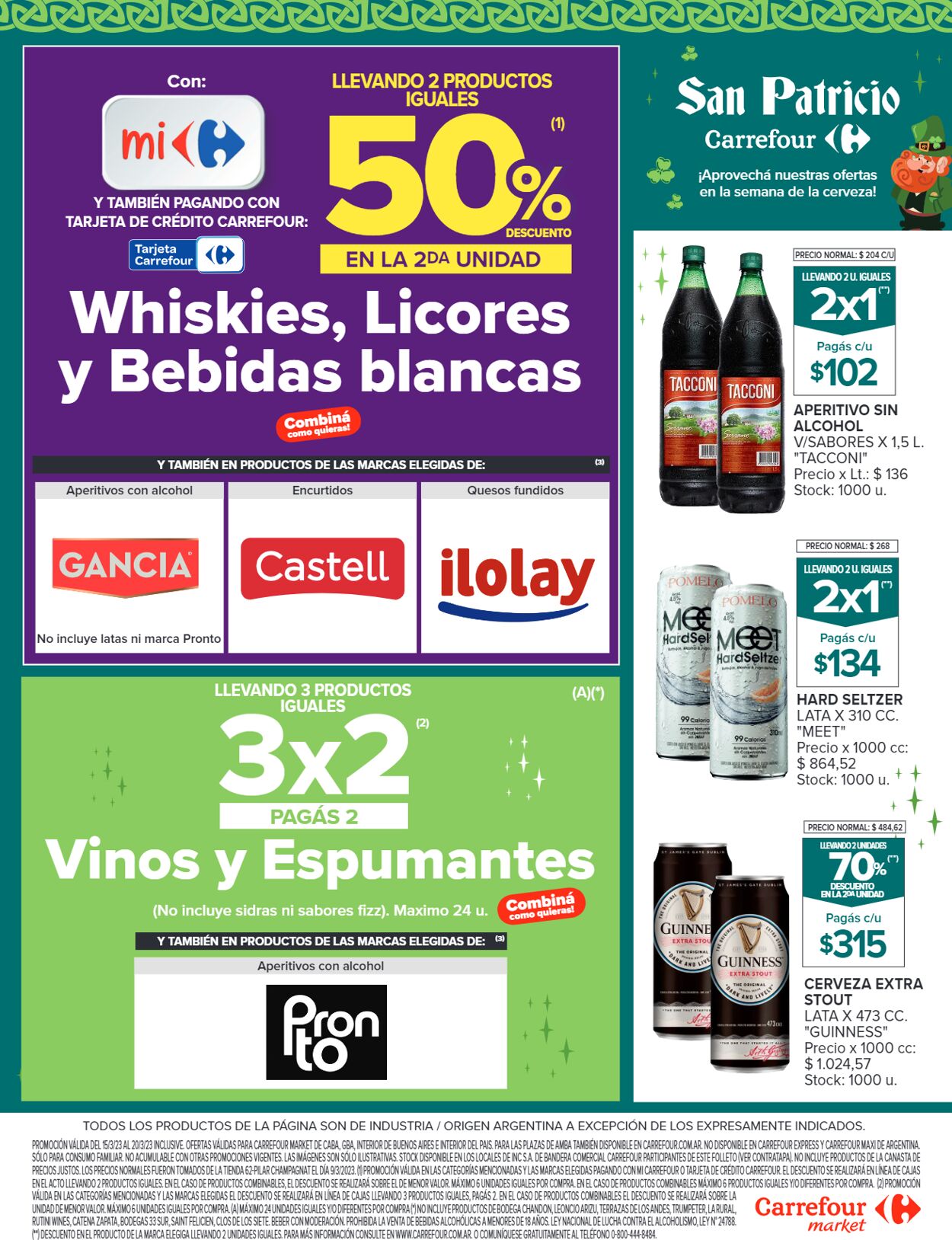 Folleto Carrefour 15.03.2023 - 20.03.2023