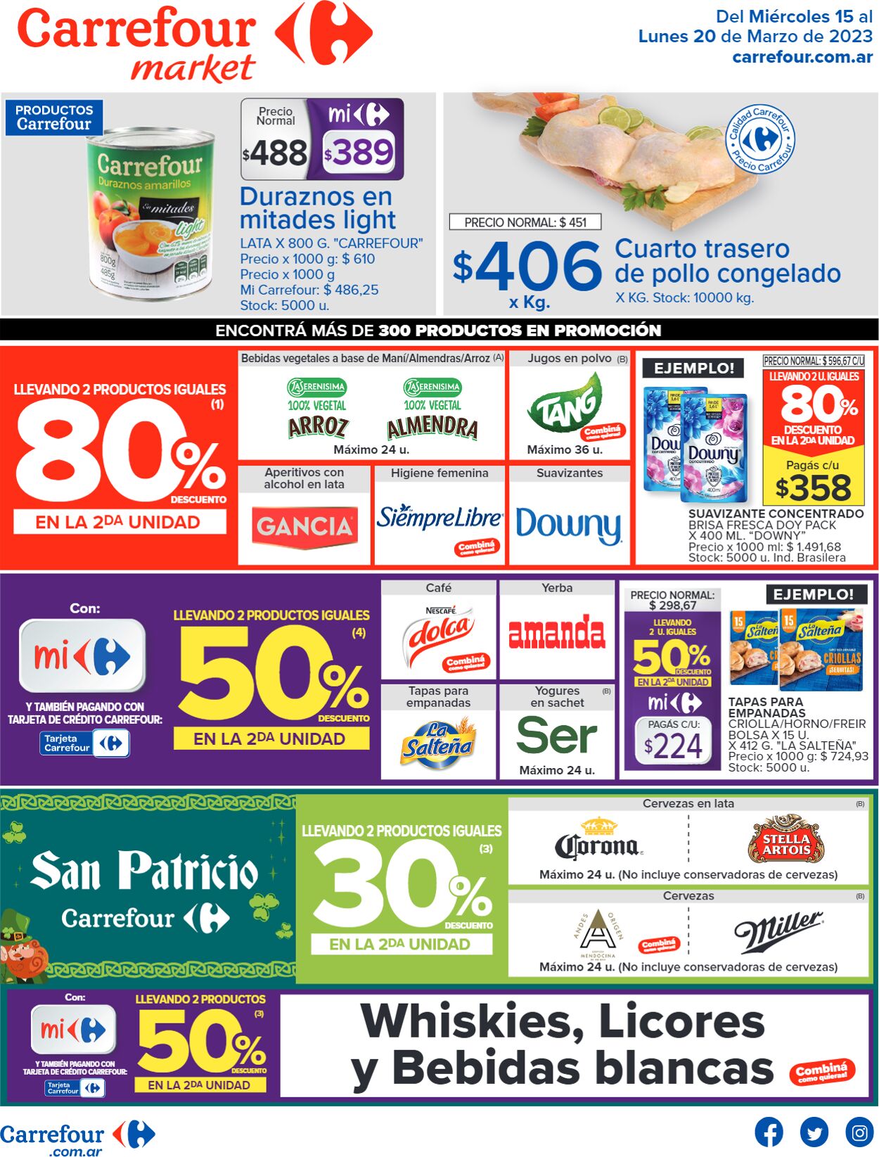 Folleto Carrefour 15.03.2023 - 20.03.2023