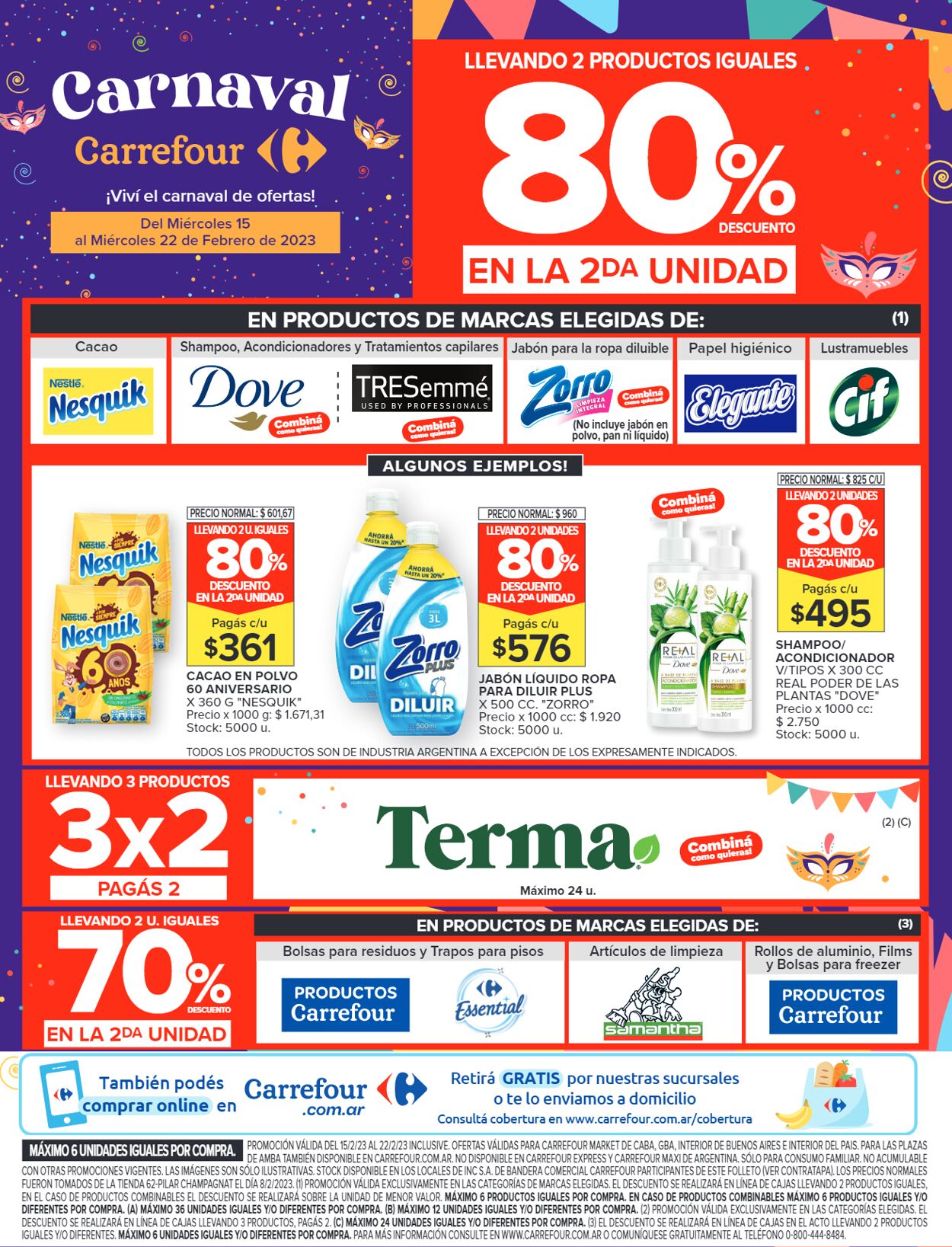 Folleto Carrefour 15.02.2023 - 22.02.2023