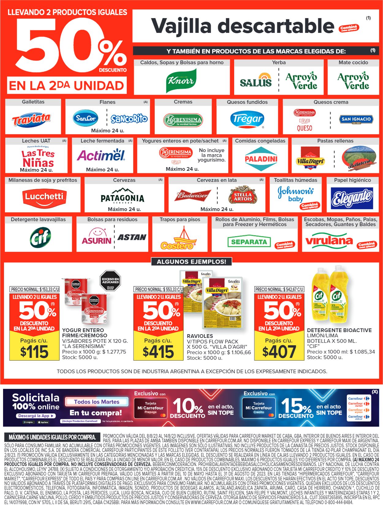 Folleto Carrefour 08.08.2023 - 14.08.2023