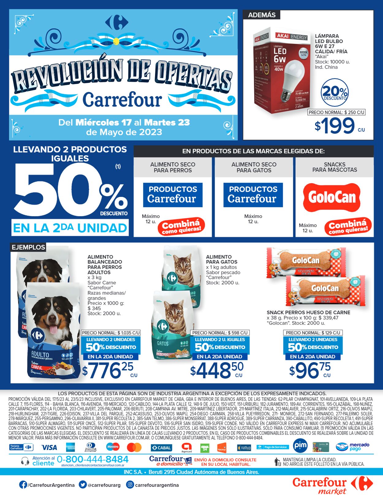 Folleto Carrefour 17.05.2023 - 23.05.2023