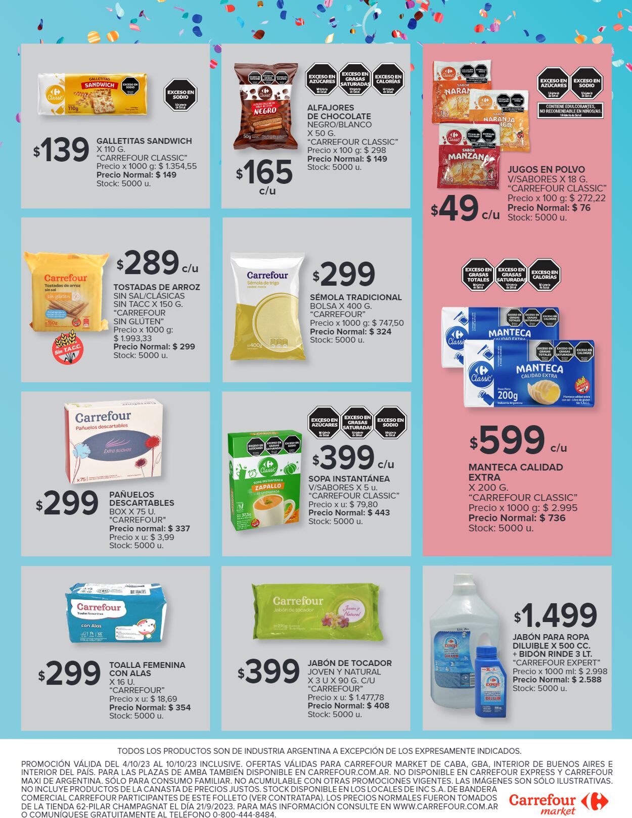 Folleto Carrefour 04.10.2023 - 10.10.2023