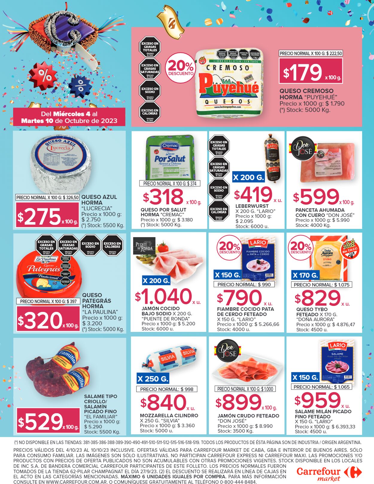 Folleto Carrefour 04.10.2023 - 10.10.2023