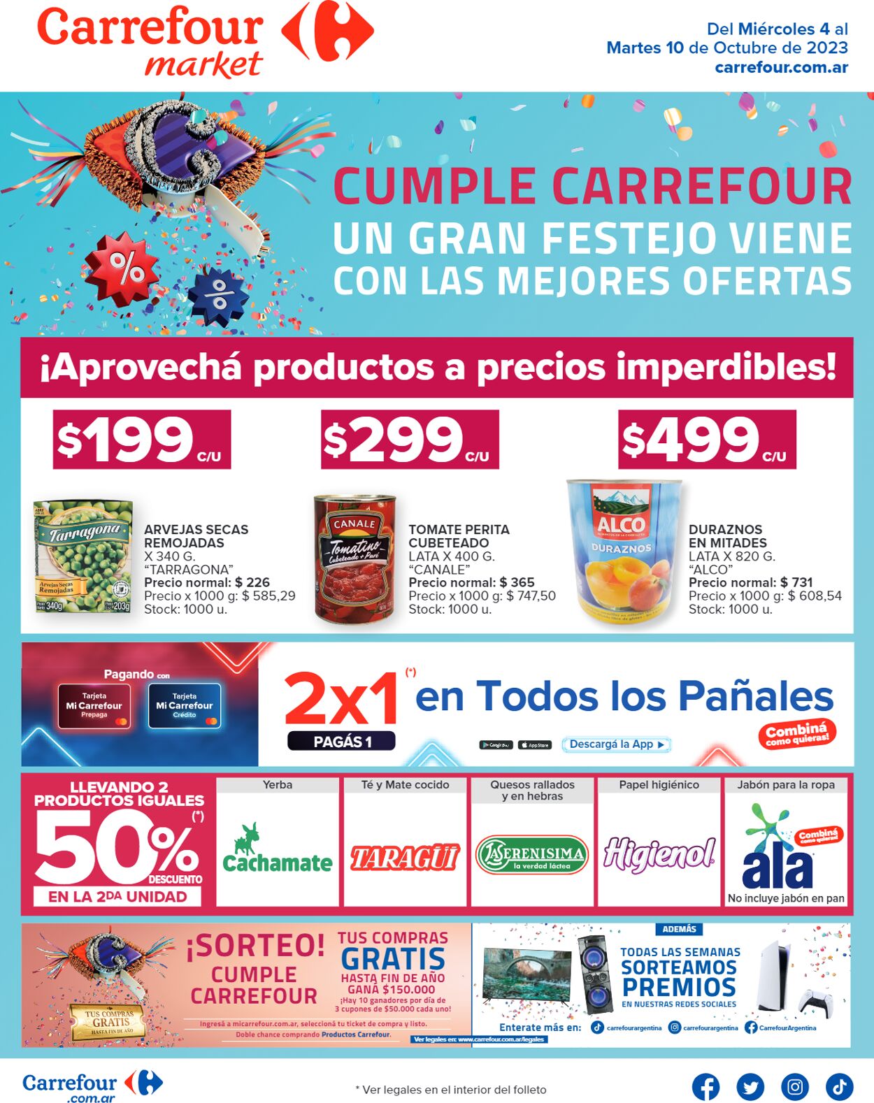 Folleto Carrefour 04.10.2023 - 10.10.2023