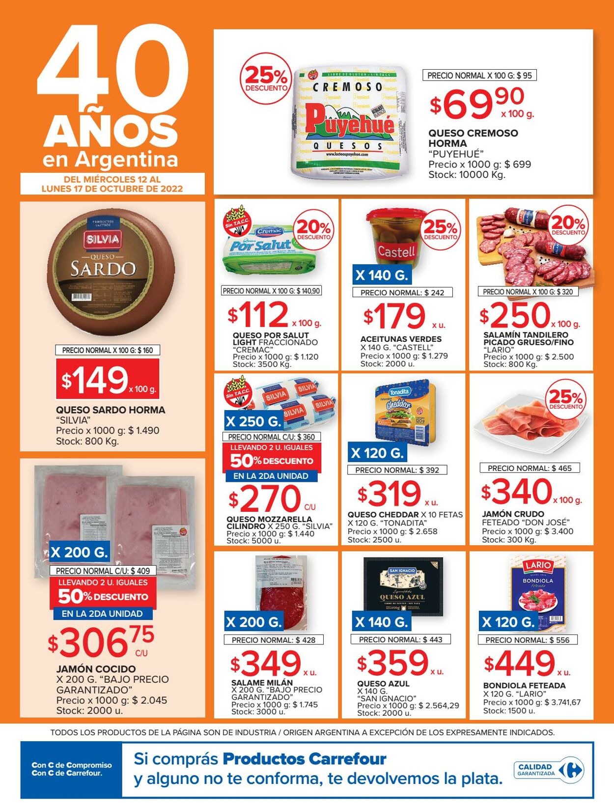 Folleto Carrefour 12.10.2022 - 17.10.2022