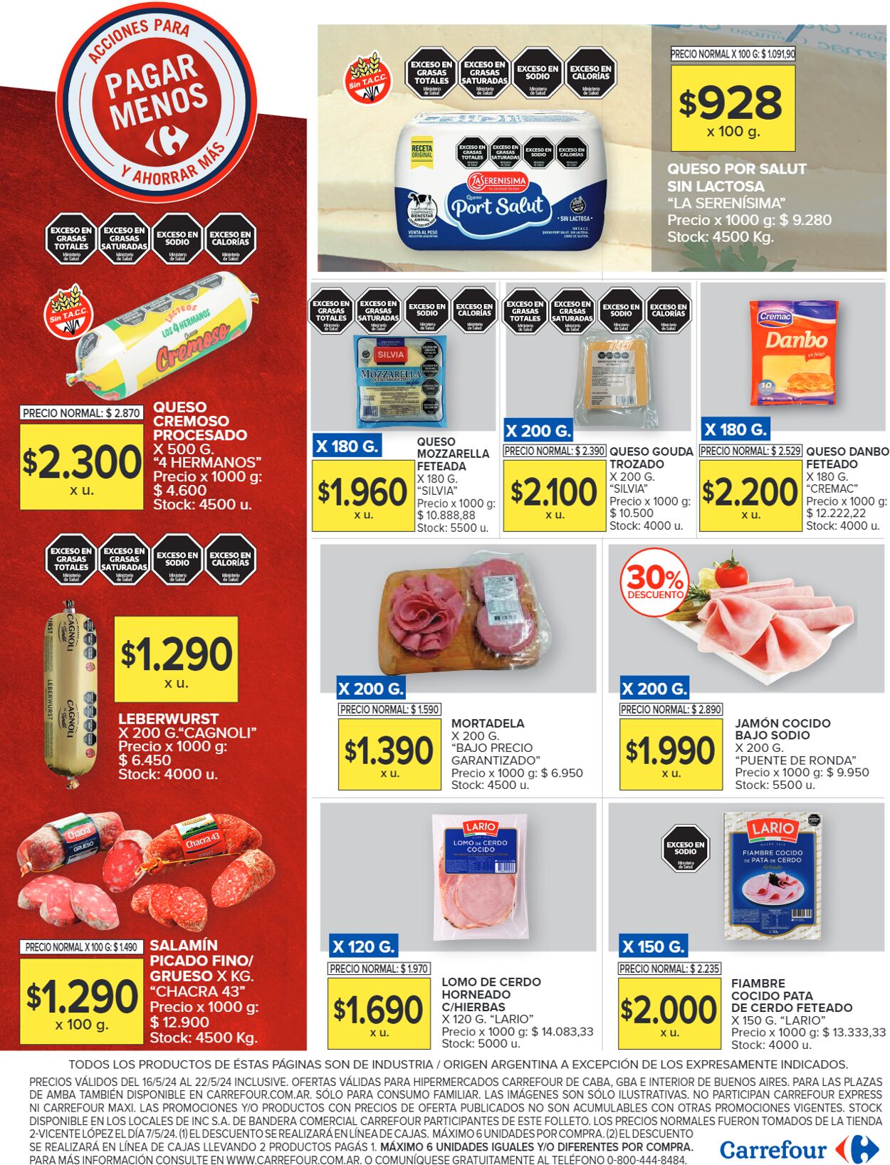 Folleto Carrefour 16.05.2024 - 22.05.2024