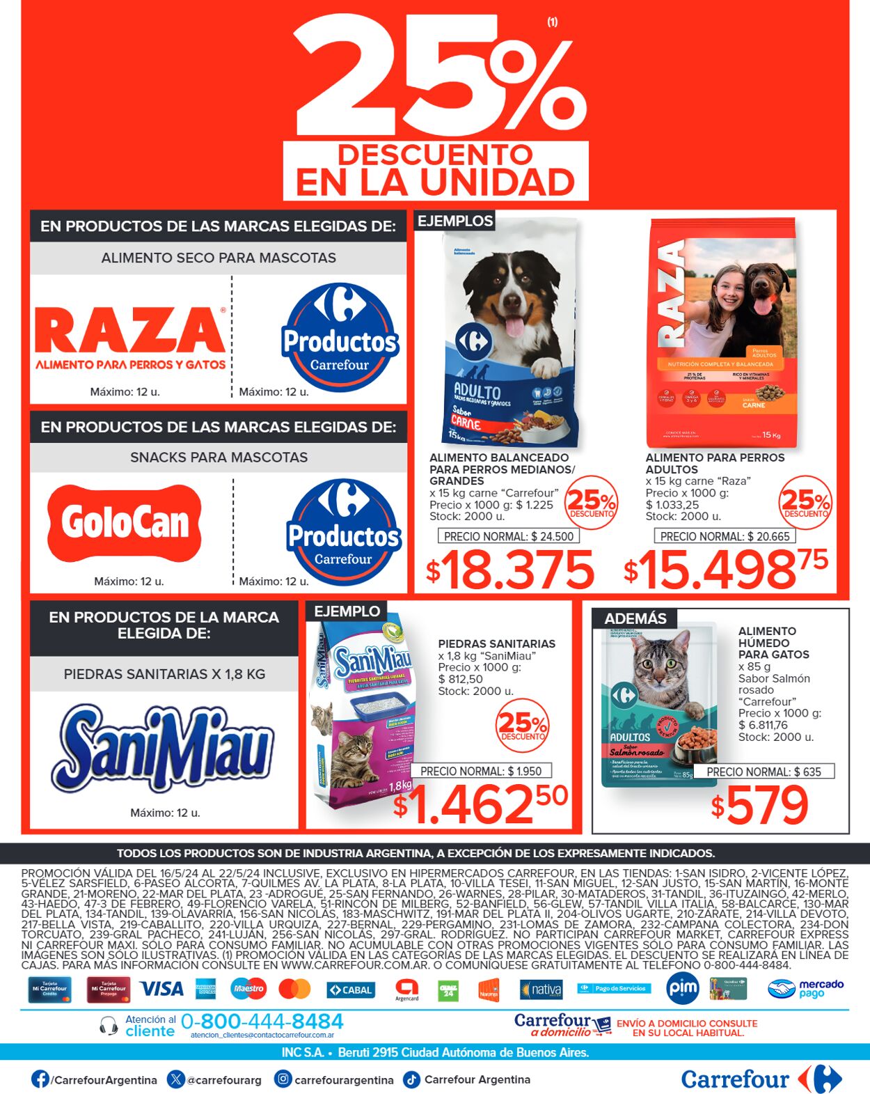 Folleto Carrefour 16.05.2024 - 22.05.2024